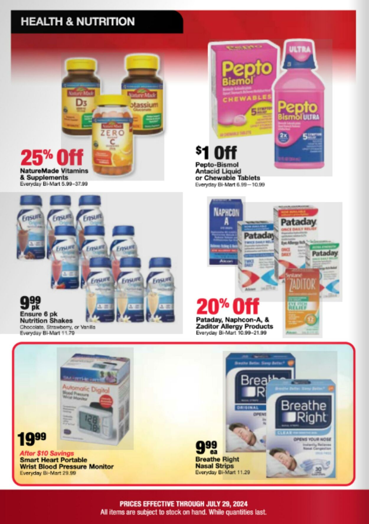 Weekly ad Bi-Mart 07/23/2024 - 07/29/2024