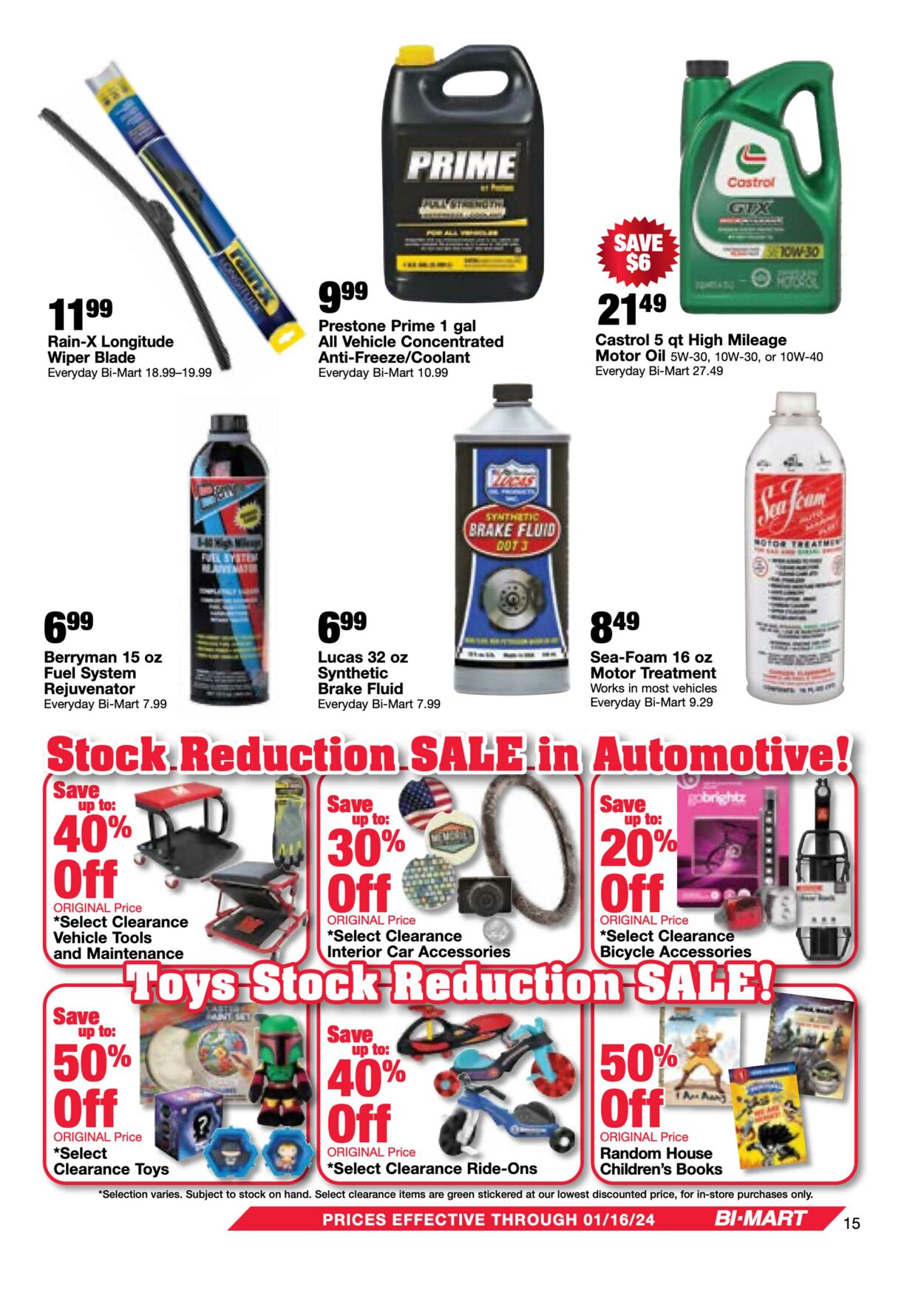 Weekly ad Bi-Mart 01/02/2024 - 01/17/2024