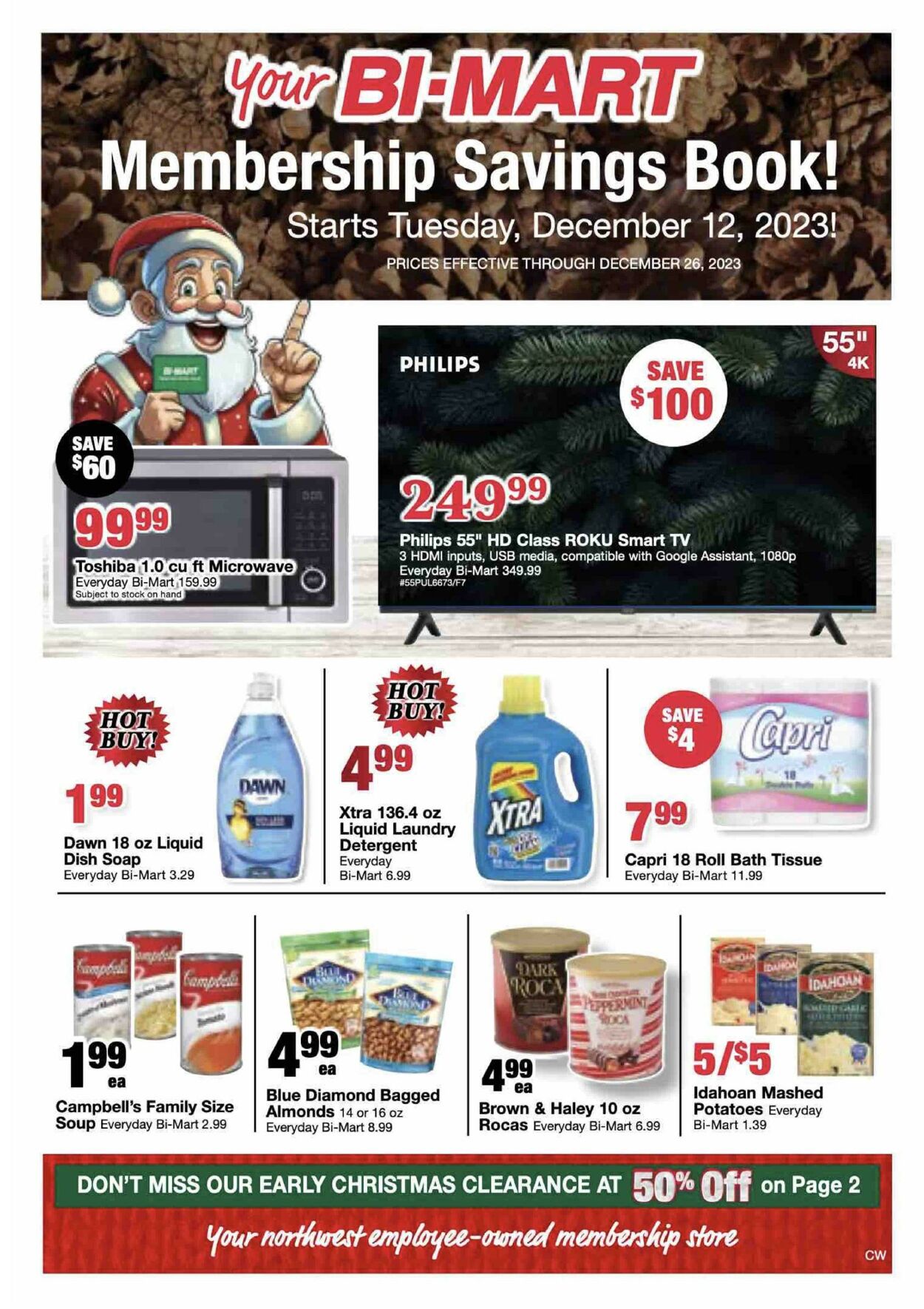 Weekly ad Bi-Mart 12/12/2023 - 12/26/2023