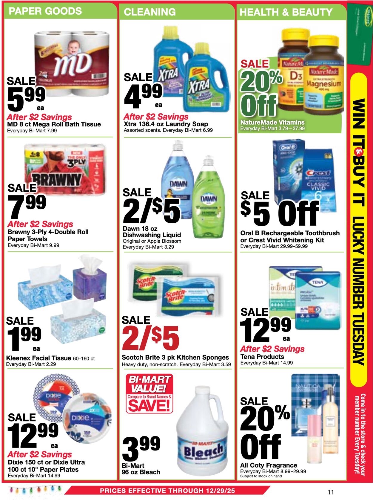 Weekly ad Bi-Mart 12/17/2025 - 12/31/2025