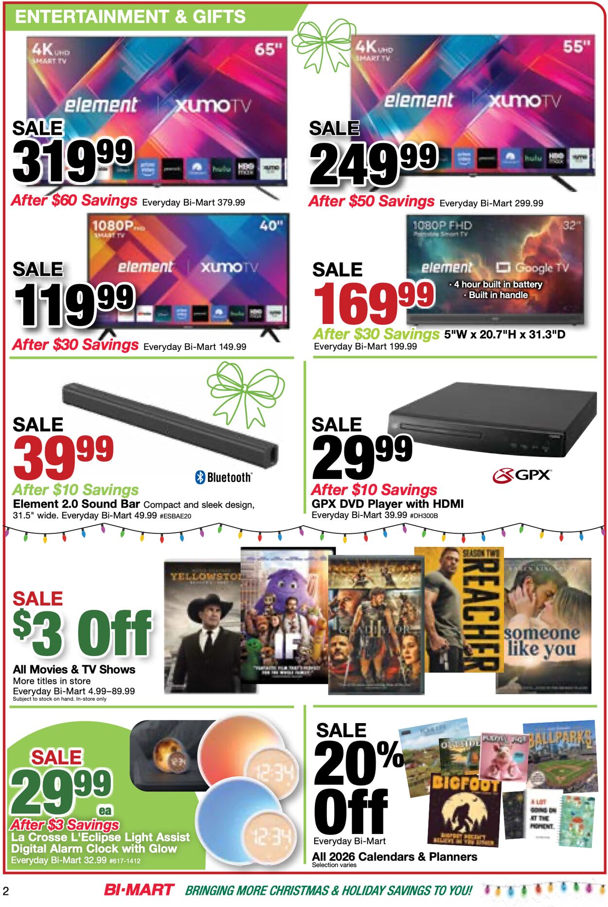 Weekly ad Bi-Mart 12/17/2025 - 12/31/2025