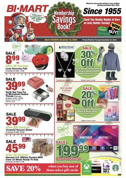 Weekly ad Bi-Mart 12/17/2025 - 12/31/2025
