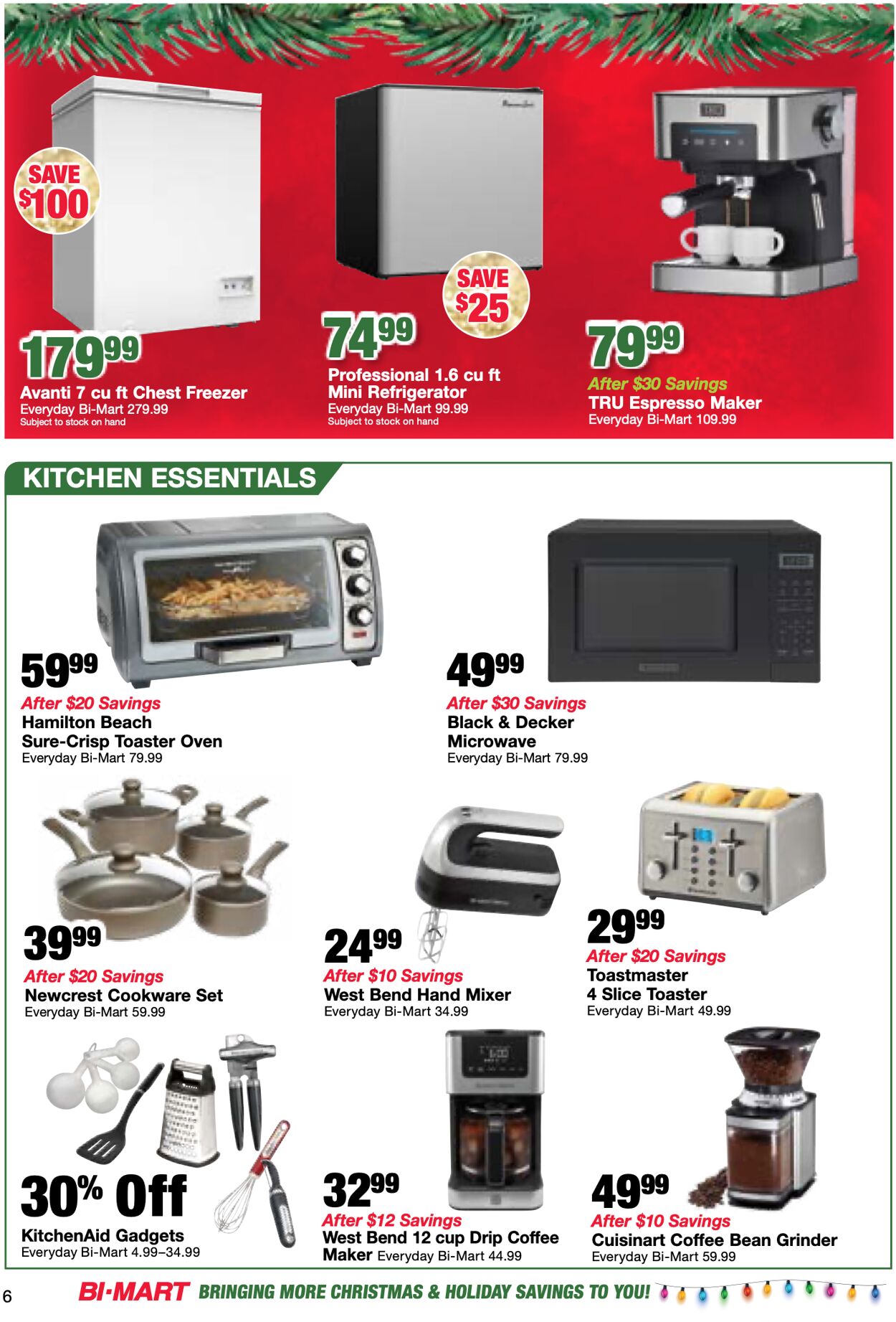 Weekly ad Bi-Mart 12/17/2024 - 12/30/2024