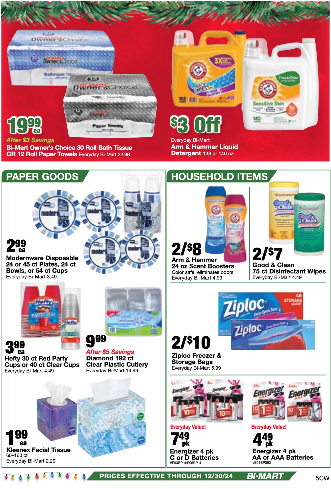 Weekly ad Bi-Mart 12/17/2024 - 12/30/2024