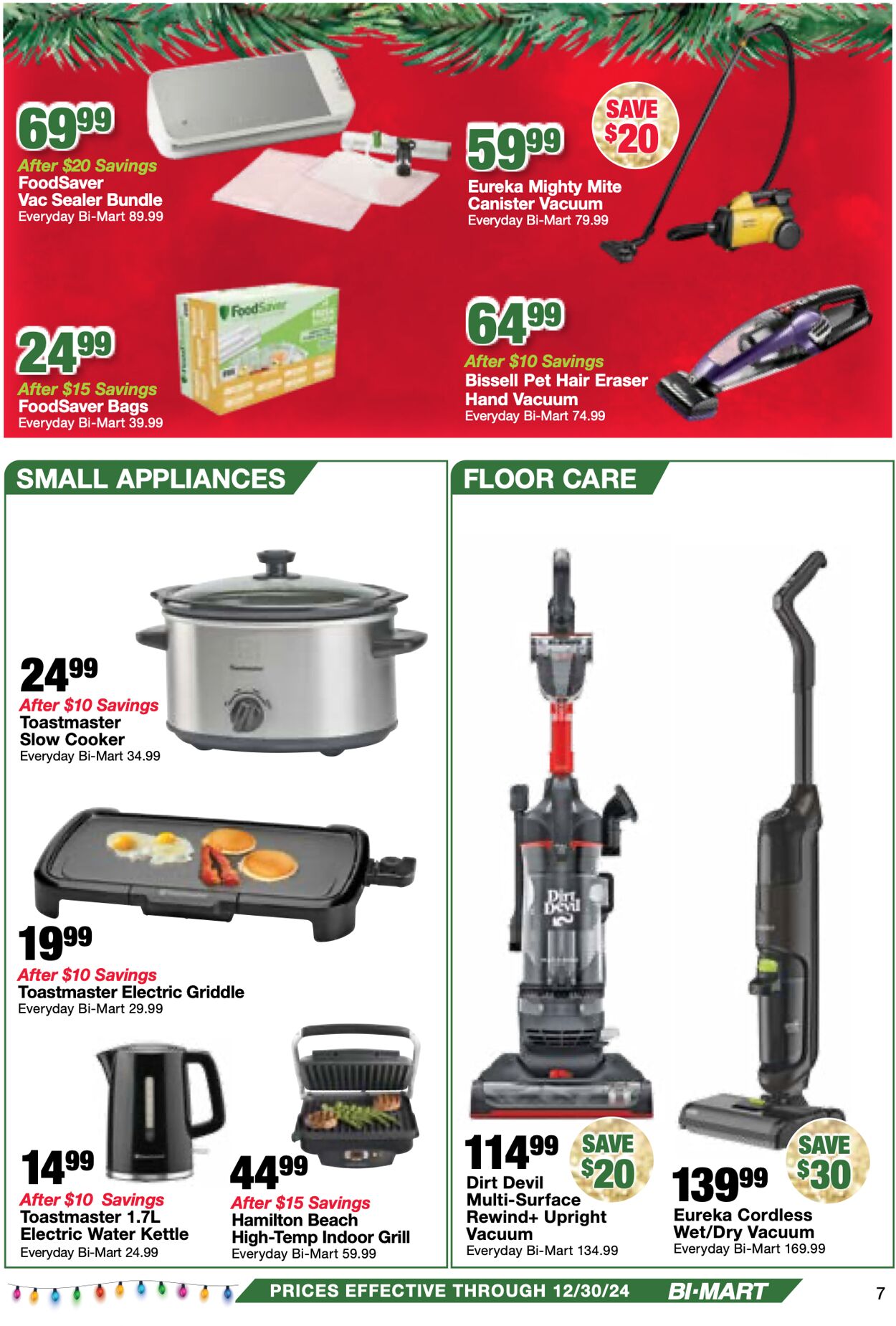 Weekly ad Bi-Mart 12/17/2024 - 12/30/2024