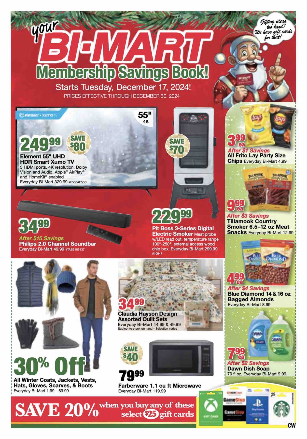 Weekly ad Bi-Mart 12/17/2024 - 12/30/2024