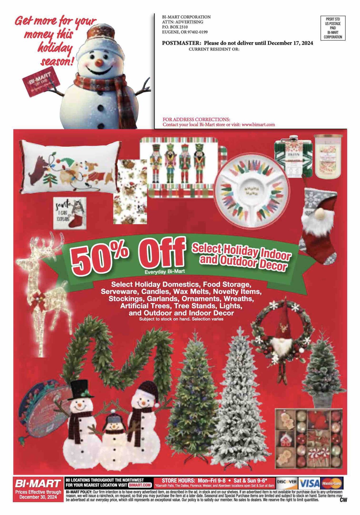 Weekly ad Bi-Mart 12/17/2024 - 12/30/2024