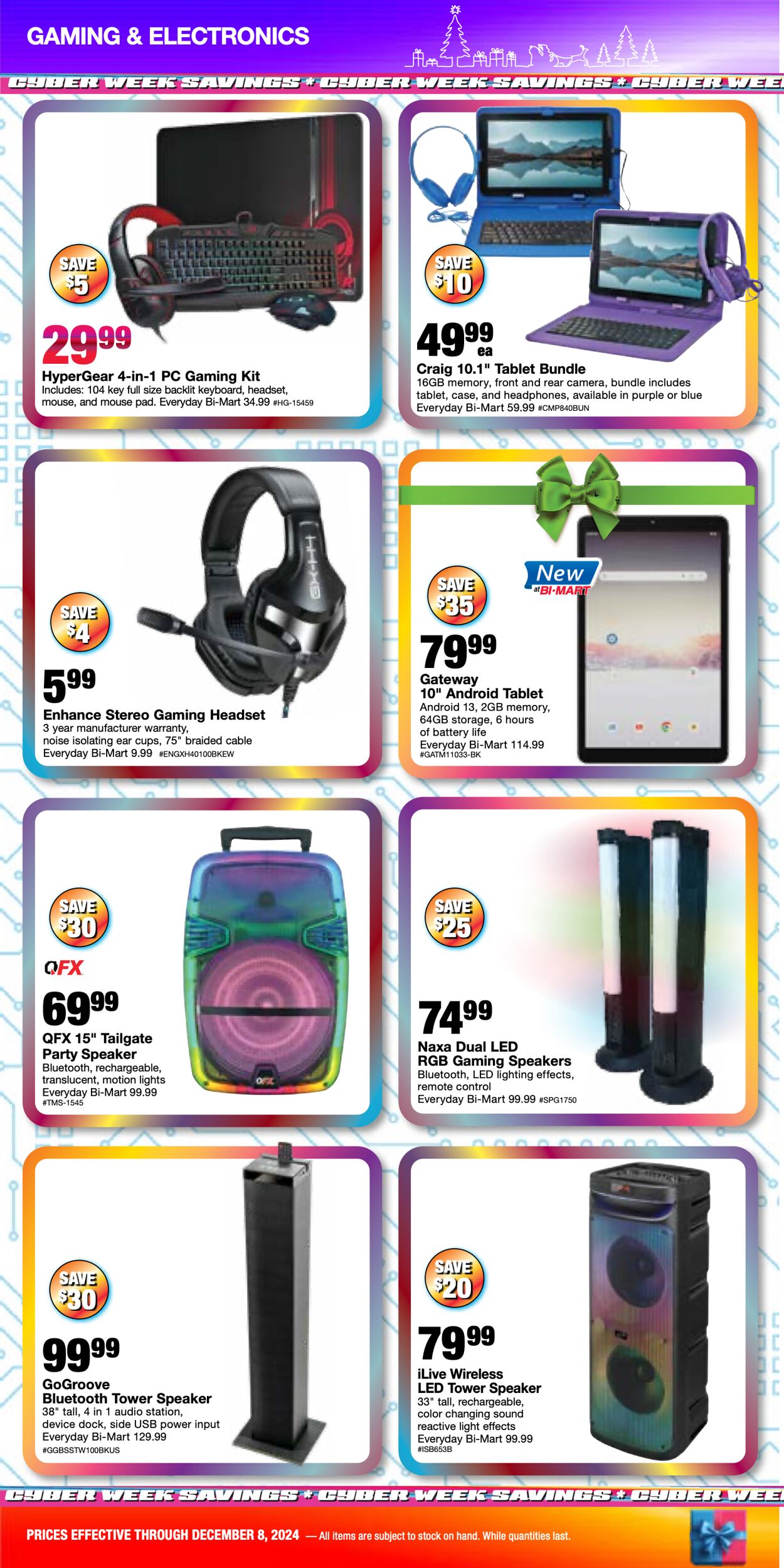 Weekly ad Bi-Mart 12/02/2024 - 12/08/2024