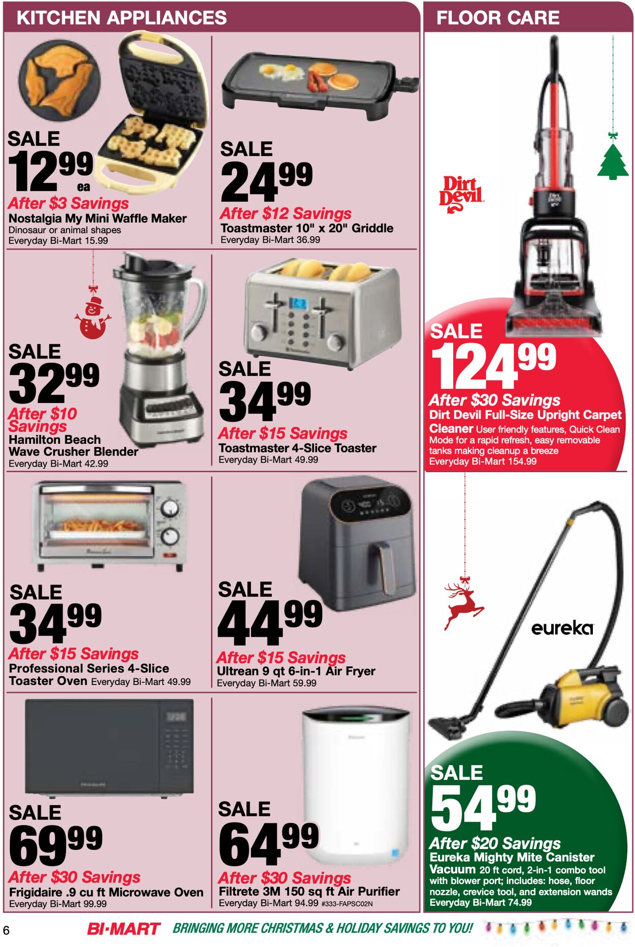 Weekly ad Bi-Mart 12/09/2025 - 12/23/2025