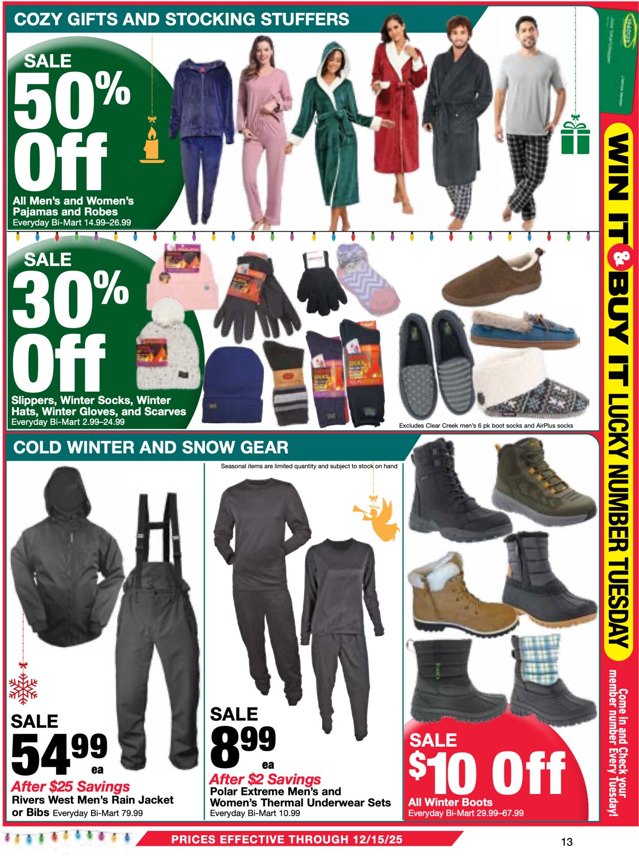 Weekly ad Bi-Mart 12/09/2025 - 12/23/2025