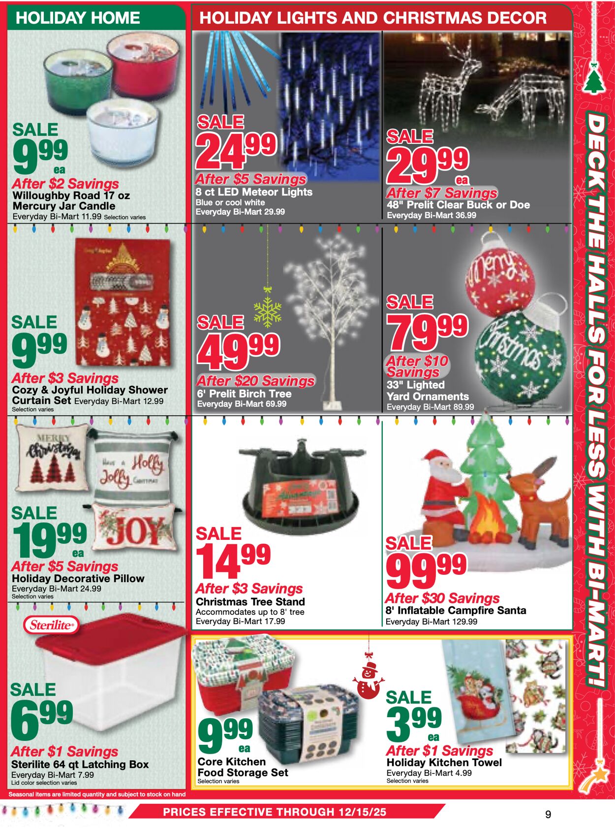 Weekly ad Bi-Mart 12/09/2025 - 12/23/2025