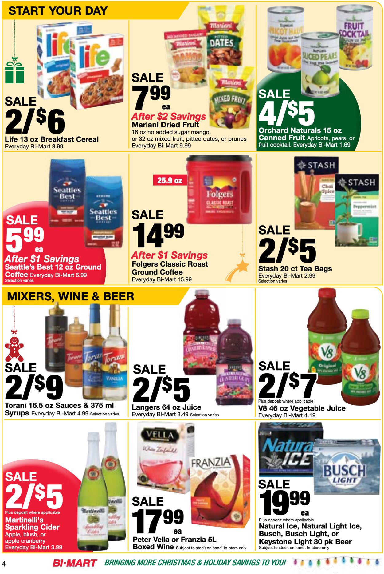Weekly ad Bi-Mart 12/09/2025 - 12/23/2025