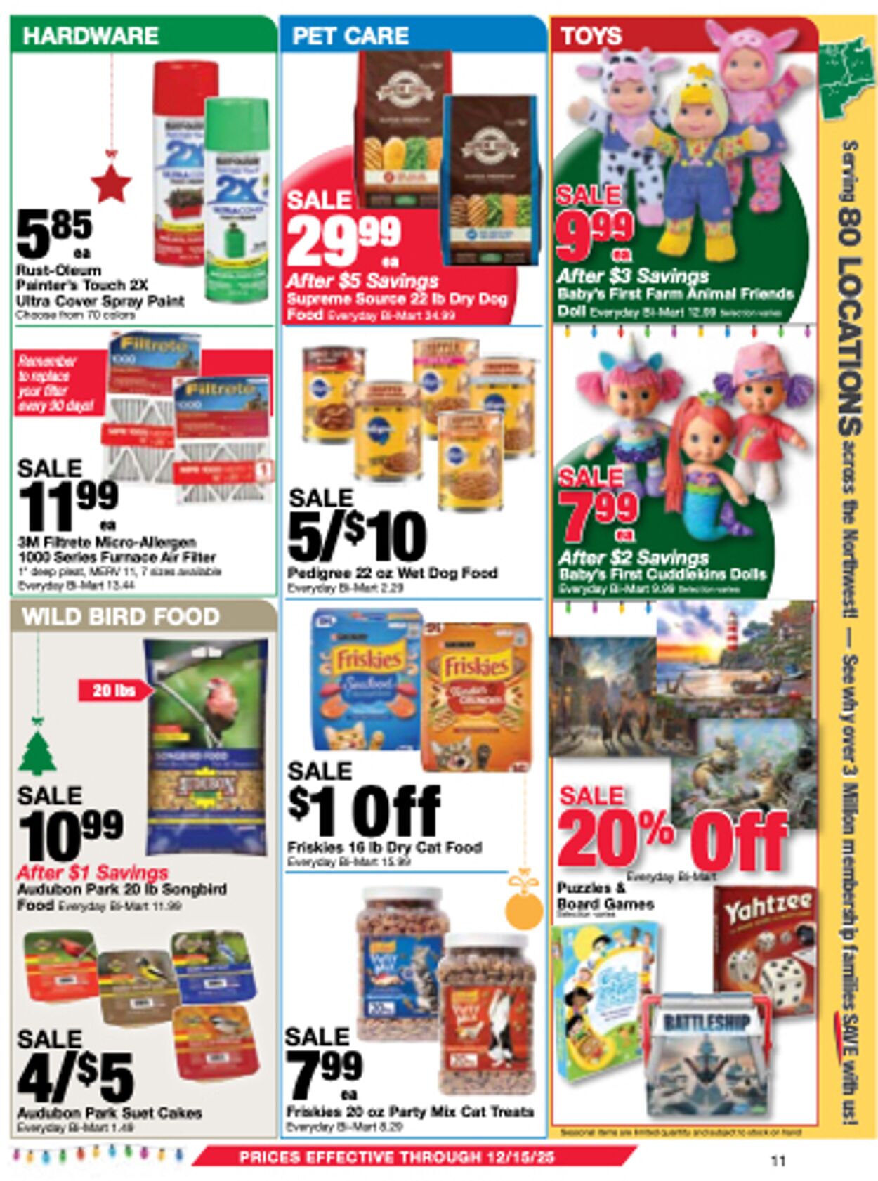 Weekly ad Bi-Mart 12/15/2025 - 12/29/2025