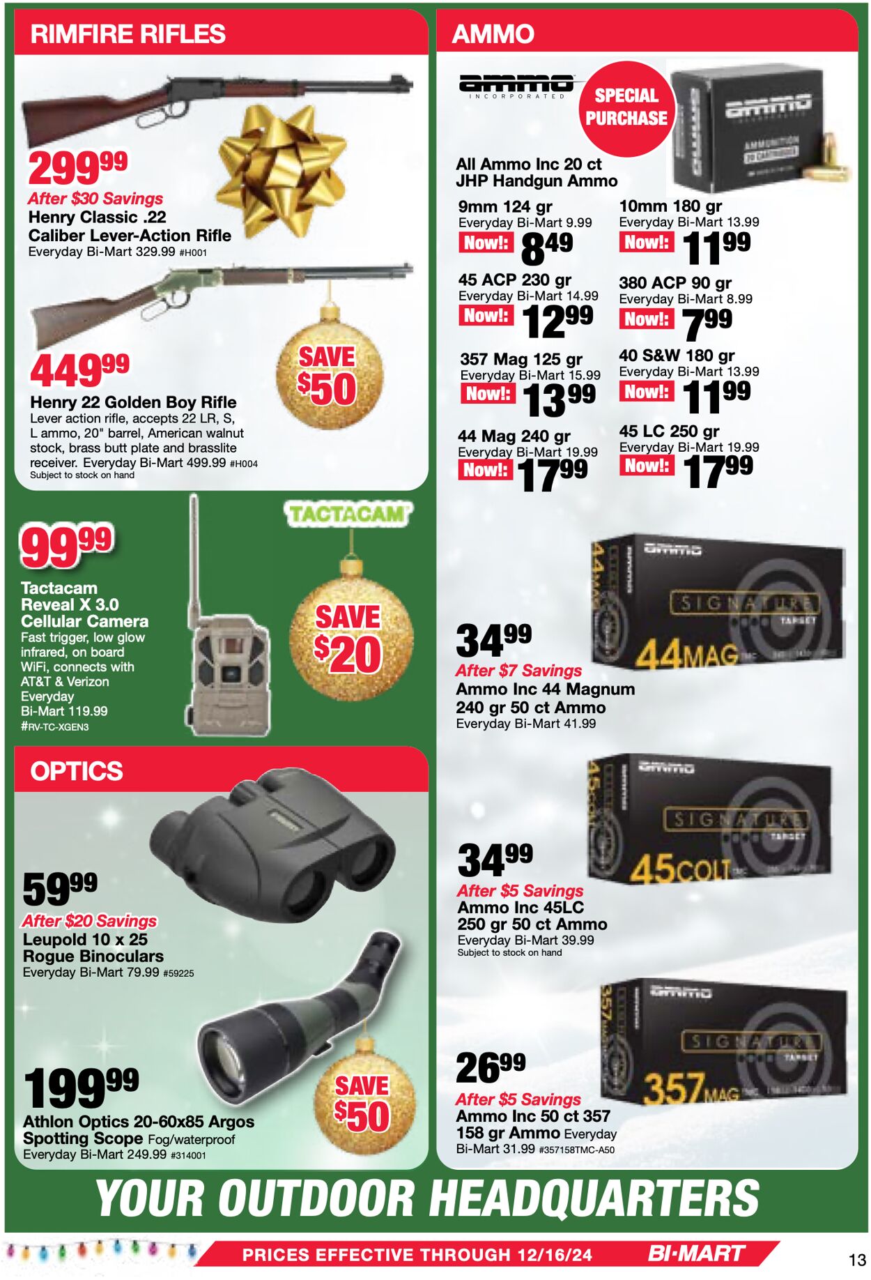 Weekly ad Bi-Mart 12/03/2024 - 12/16/2024