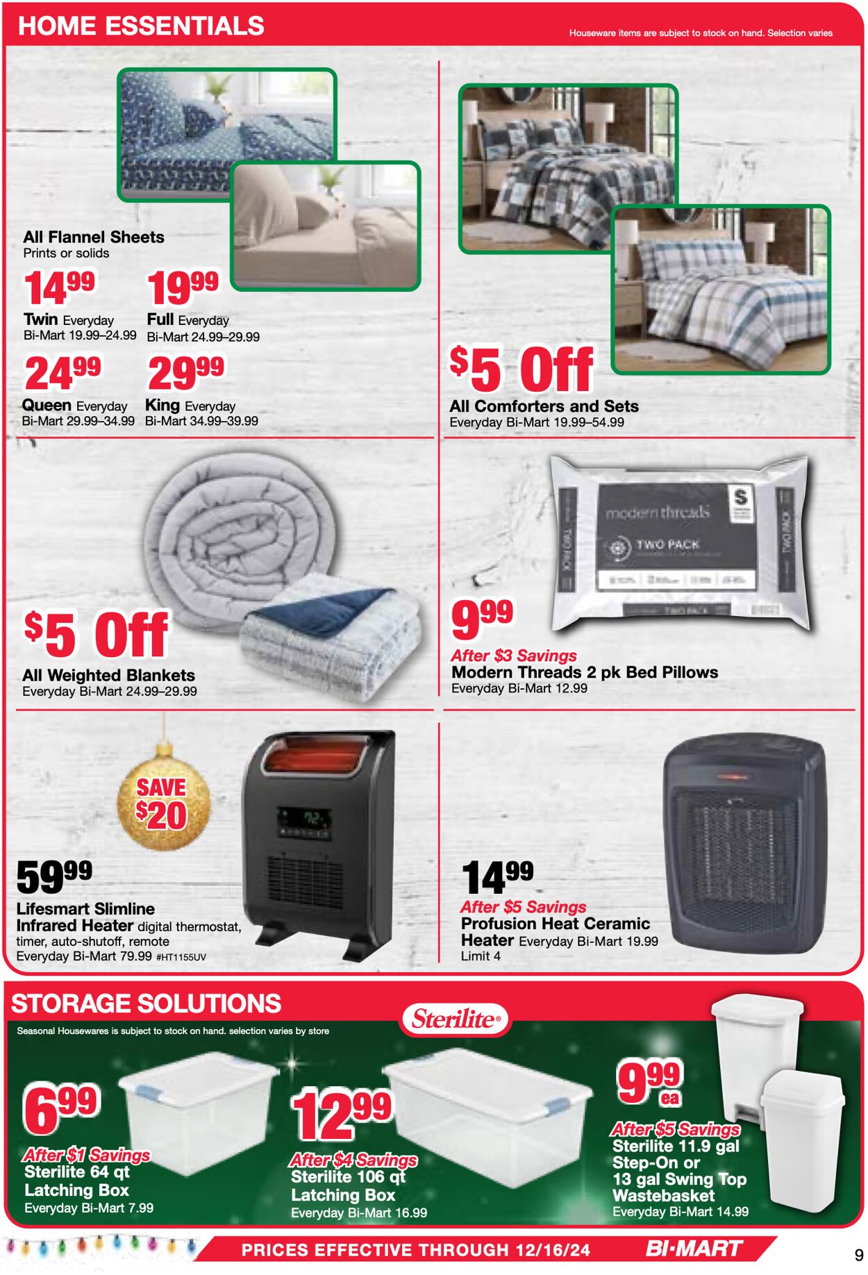 Weekly ad Bi-Mart 12/03/2024 - 12/16/2024