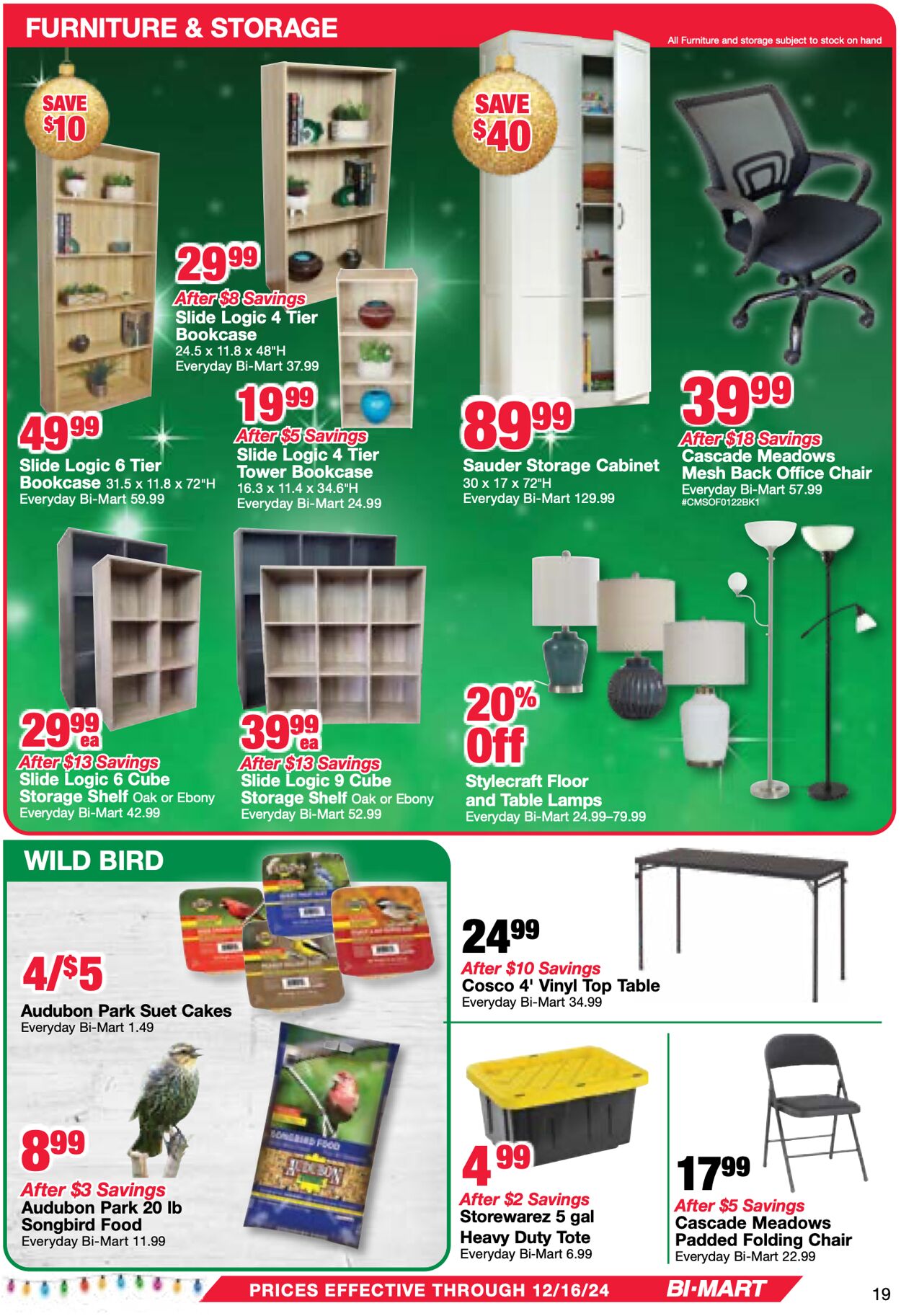 Weekly ad Bi-Mart 12/03/2024 - 12/16/2024