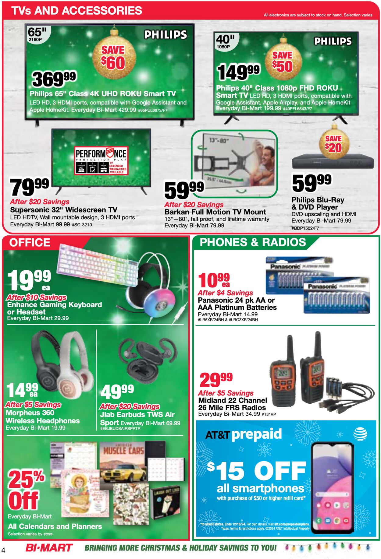 Weekly ad Bi-Mart 12/03/2024 - 12/16/2024