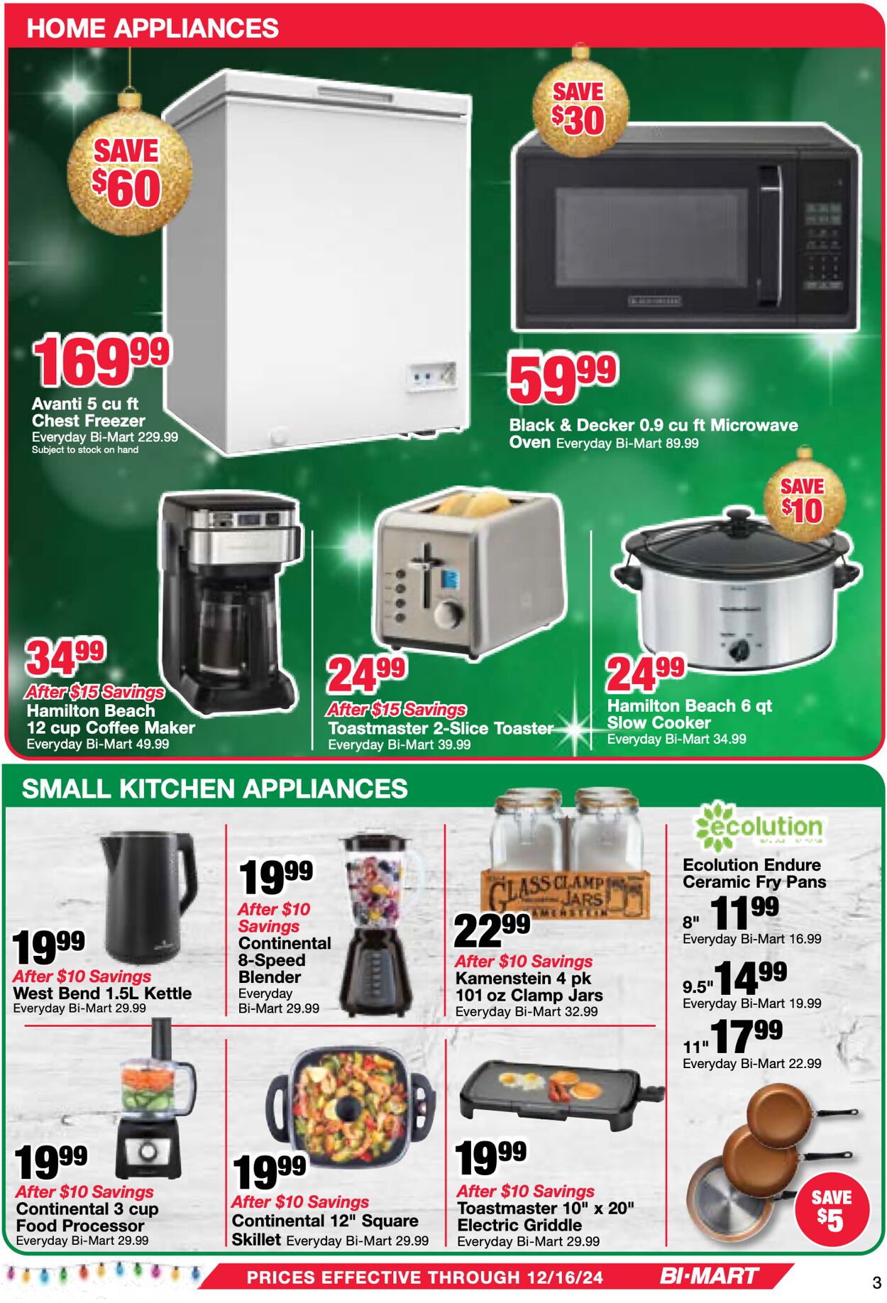 Weekly ad Bi-Mart 12/03/2024 - 12/16/2024