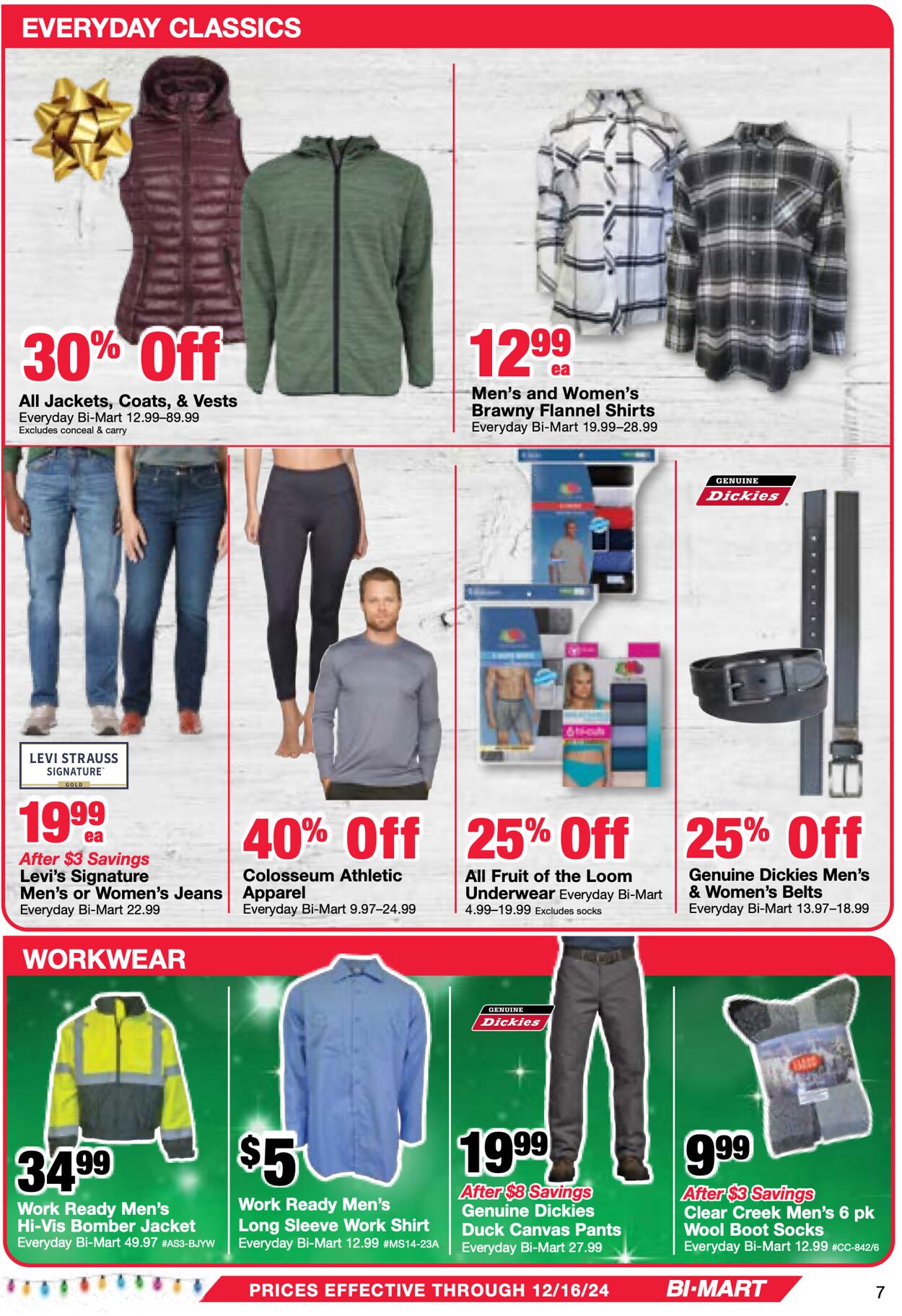 Weekly ad Bi-Mart 12/03/2024 - 12/16/2024