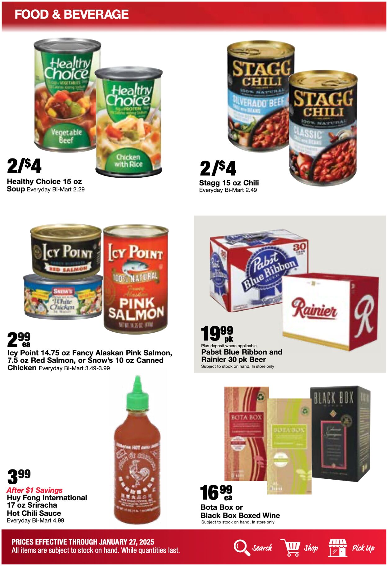 Weekly ad Bi-Mart 01/23/2025 - 02/06/2025