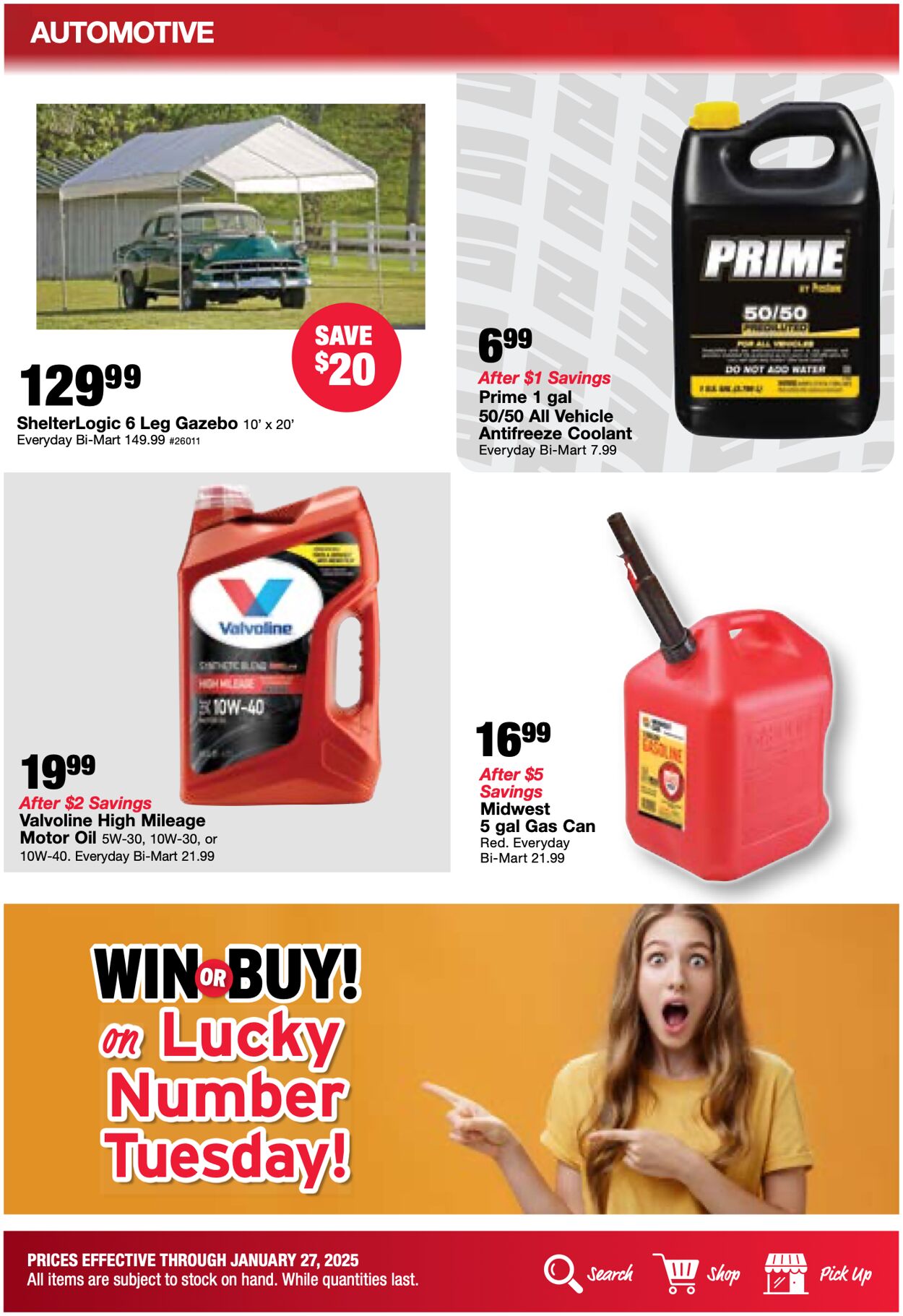 Weekly ad Bi-Mart 01/23/2025 - 02/06/2025