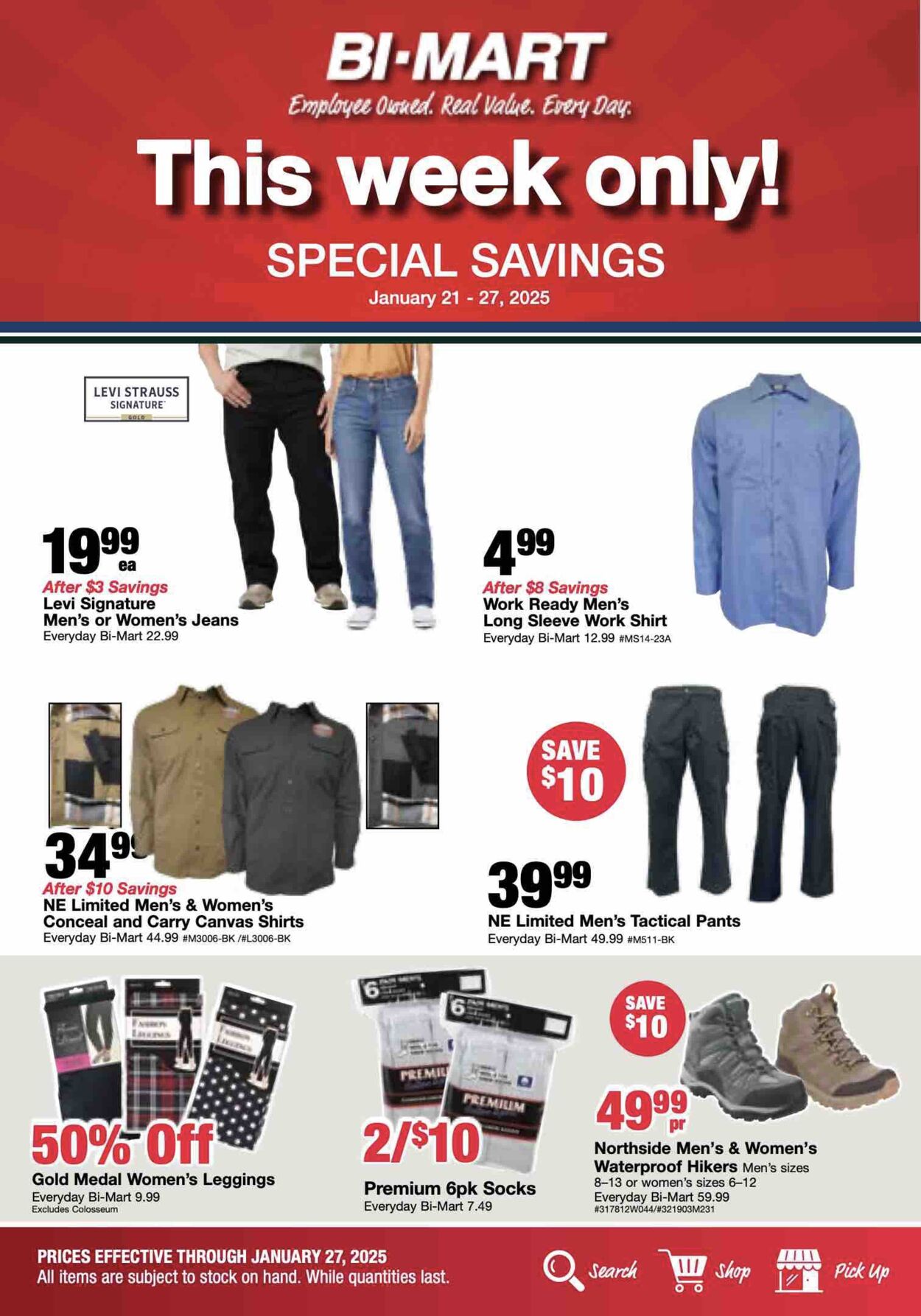 Weekly ad Bi-Mart 01/23/2025 - 02/06/2025