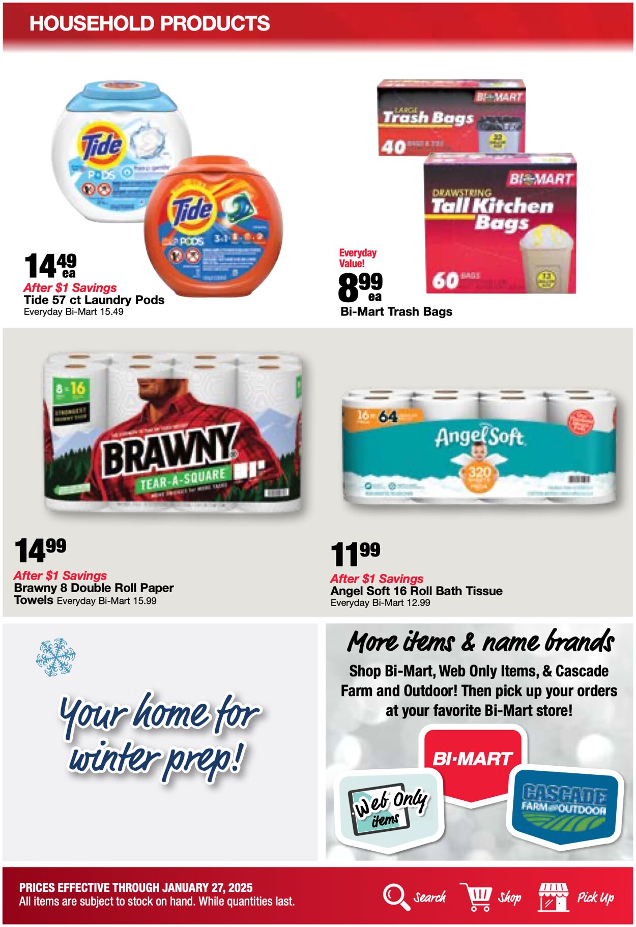 Weekly ad Bi-Mart 01/23/2025 - 02/06/2025