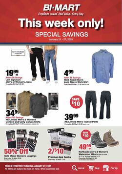 Weekly ad Bi-Mart 11/26/2024 - 12/02/2024