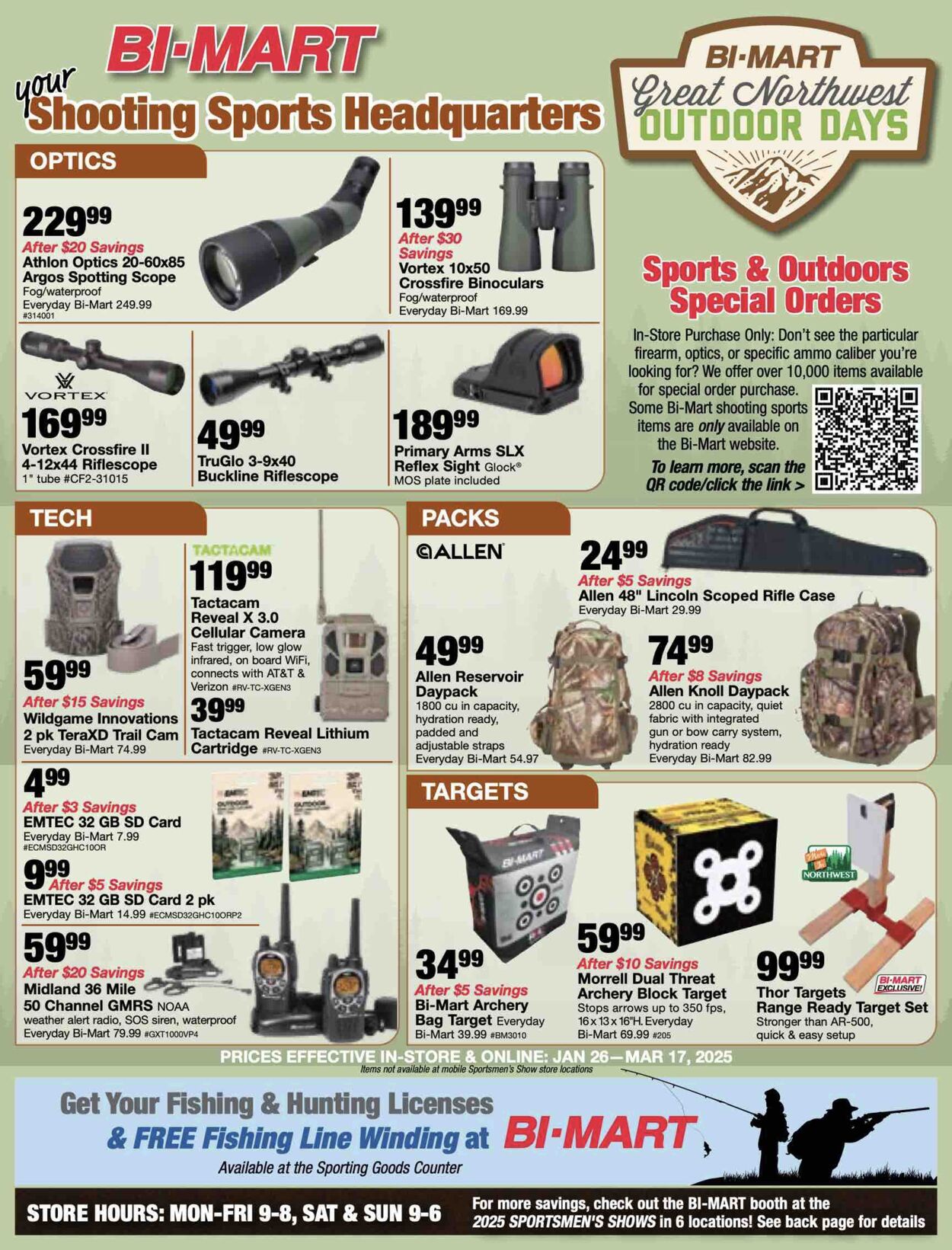 Bi-Mart Promotional weekly ads