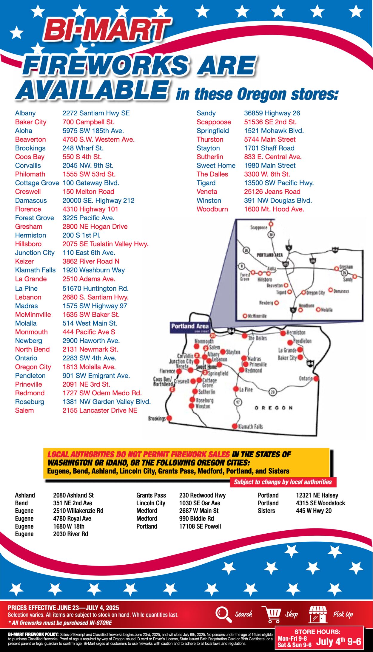 Weekly ad Bi-Mart 06/24/2025 - 07/01/2025