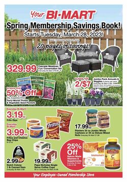 Weekly ad Bi-Mart 03/28/2023 - 04/11/2023