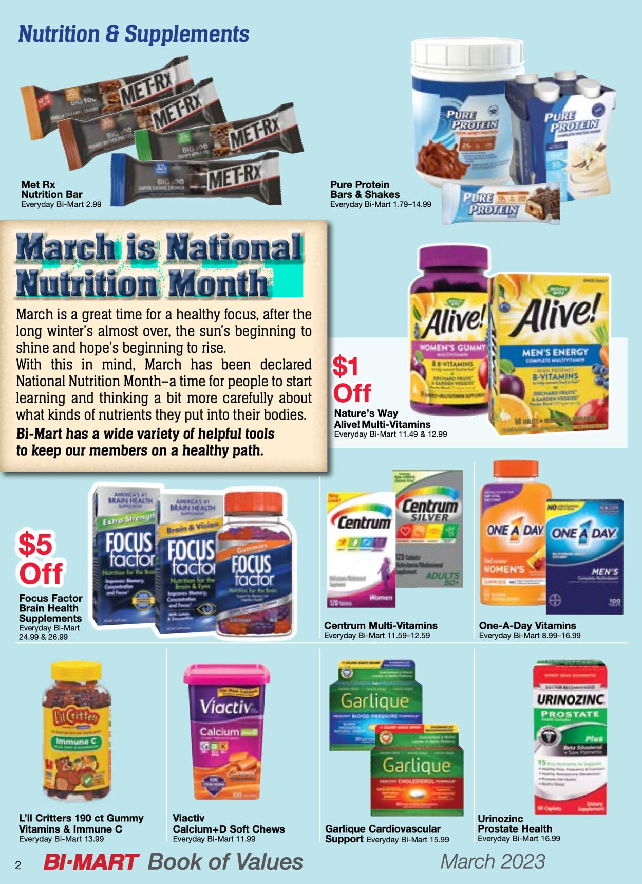 Weekly ad Bi-Mart 03/01/2023 - 03/31/2023