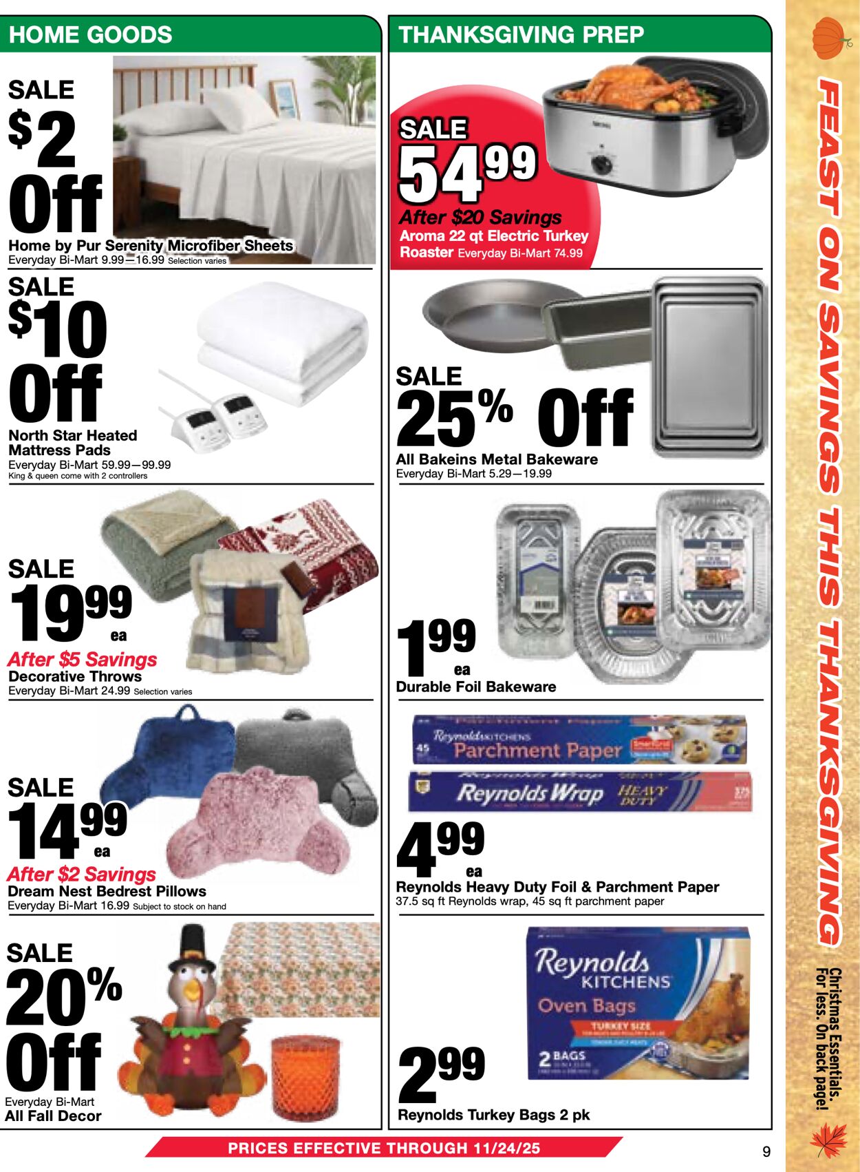 Weekly ad Bi-Mart 11/13/2025 - 11/27/2025