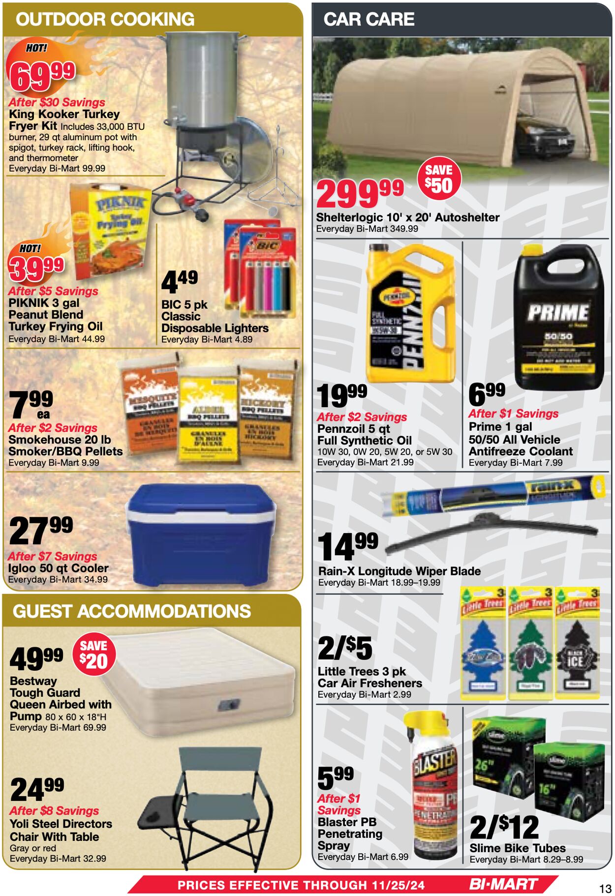 Weekly ad Bi-Mart 11/12/2024 - 11/25/2024