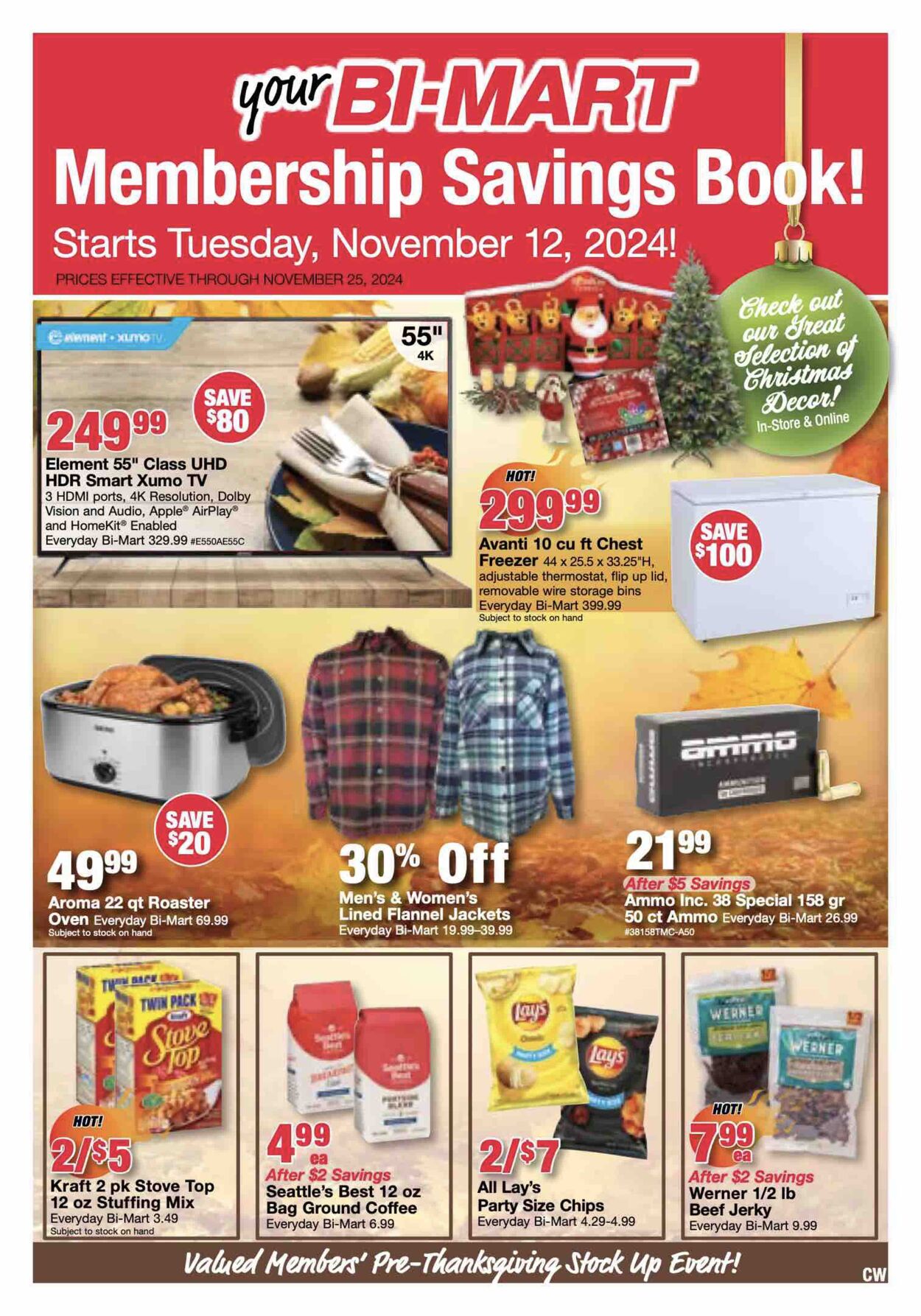 Weekly ad Bi-Mart 11/12/2024 - 11/25/2024