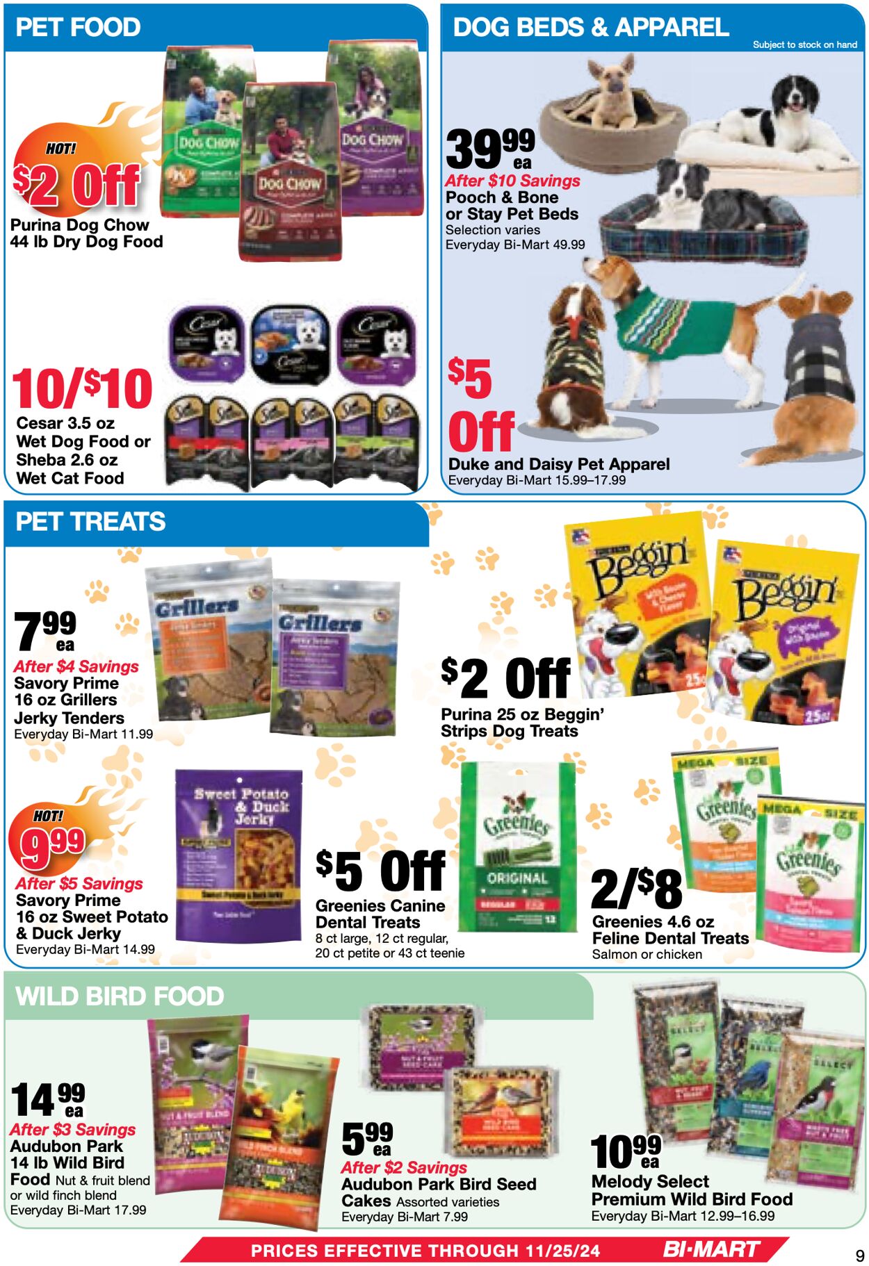 Weekly ad Bi-Mart 11/12/2024 - 11/25/2024