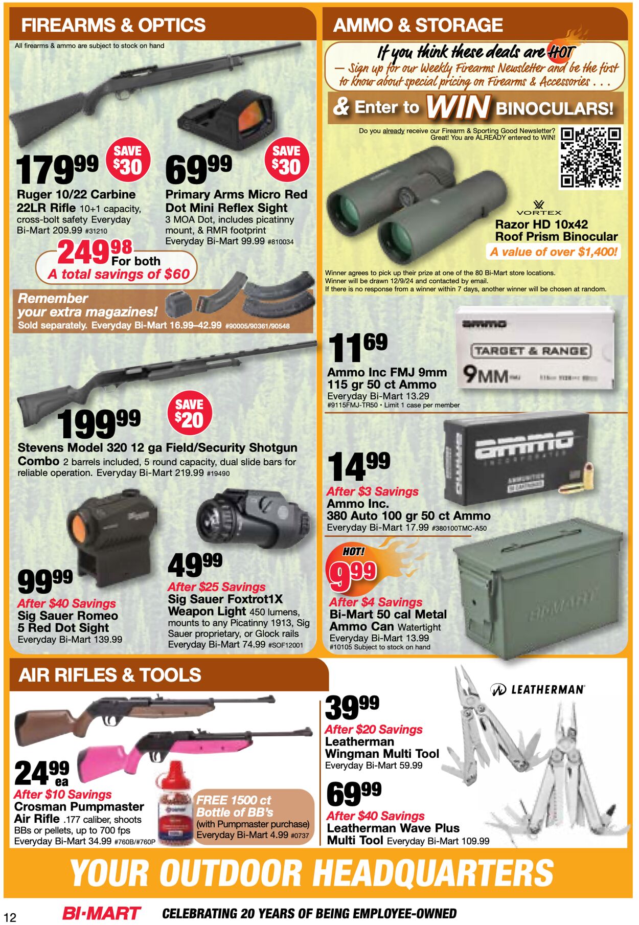 Weekly ad Bi-Mart 11/12/2024 - 11/25/2024