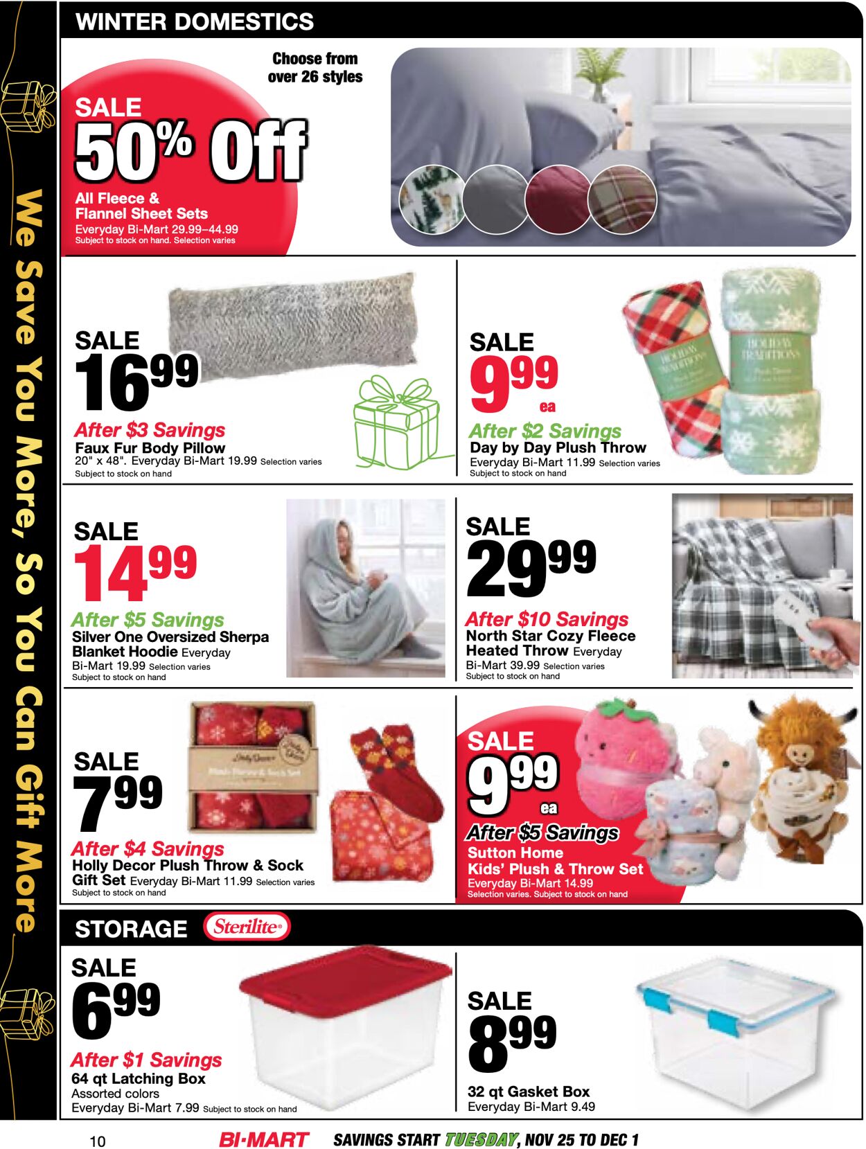 Weekly ad Bi-Mart 11/26/2025 - 12/03/2025