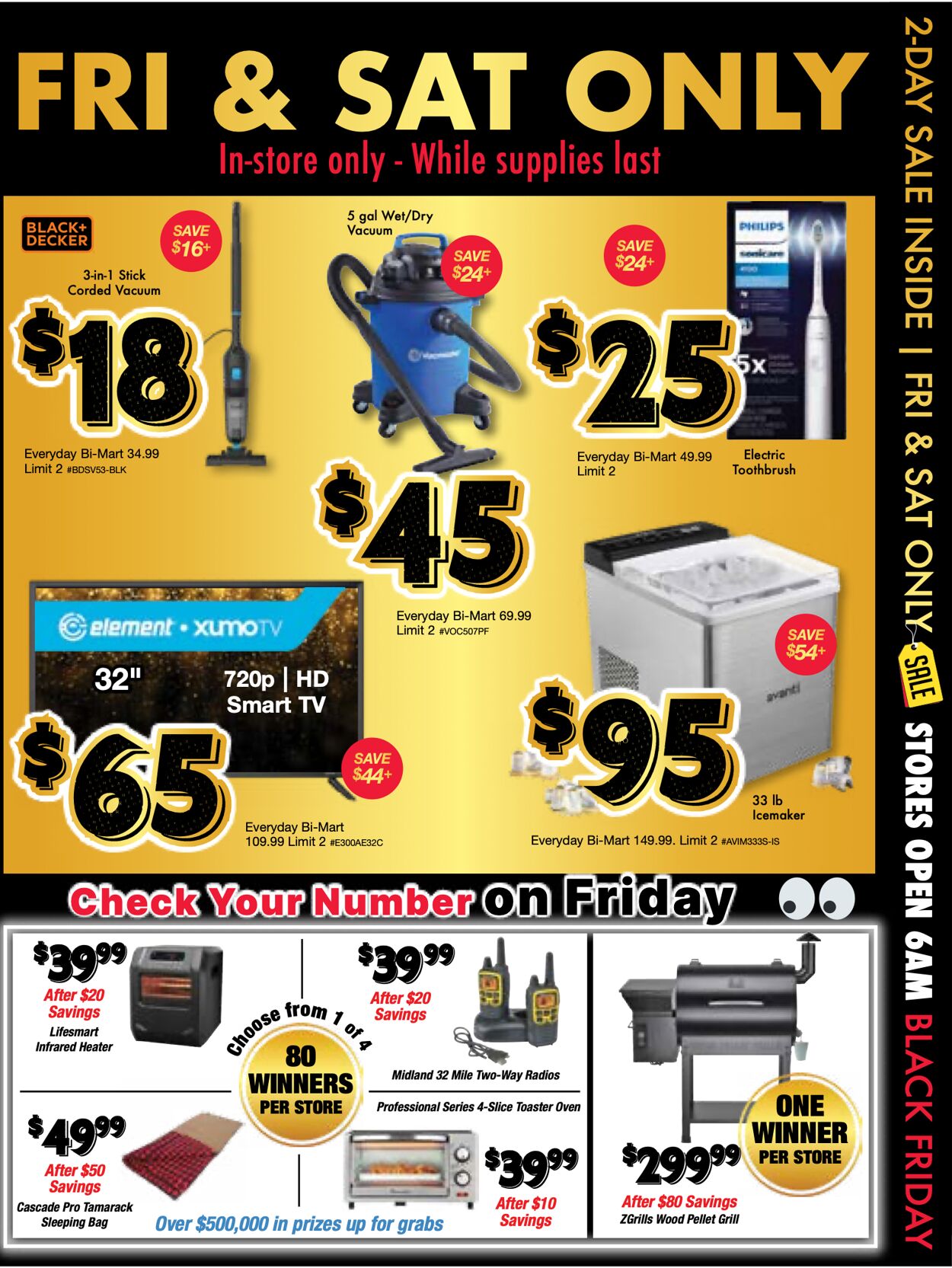 Weekly ad Bi-Mart 11/26/2025 - 12/03/2025
