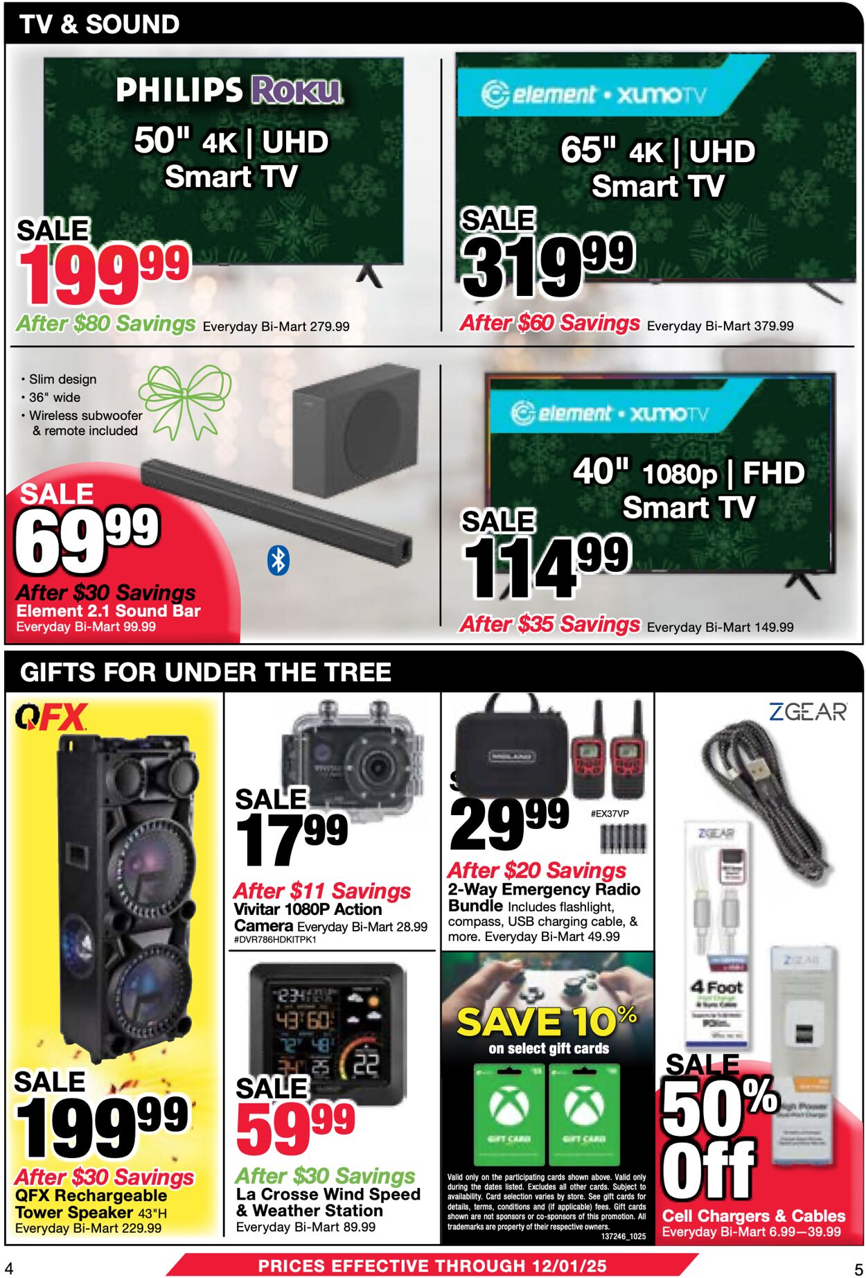 Weekly ad Bi-Mart 11/26/2025 - 12/03/2025