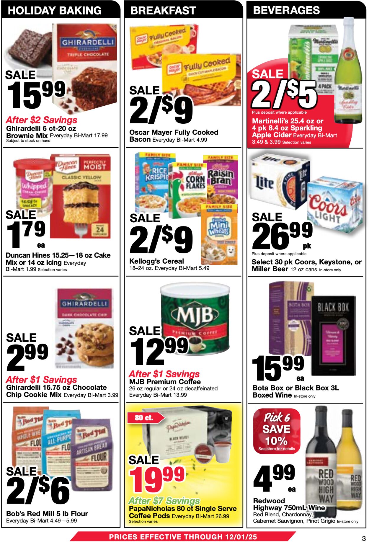 Weekly ad Bi-Mart 11/26/2025 - 12/03/2025