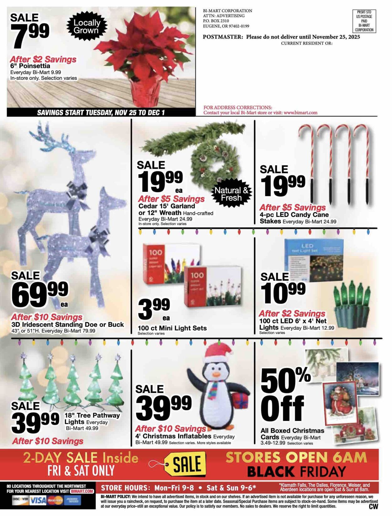 Weekly ad Bi-Mart 11/26/2025 - 12/03/2025