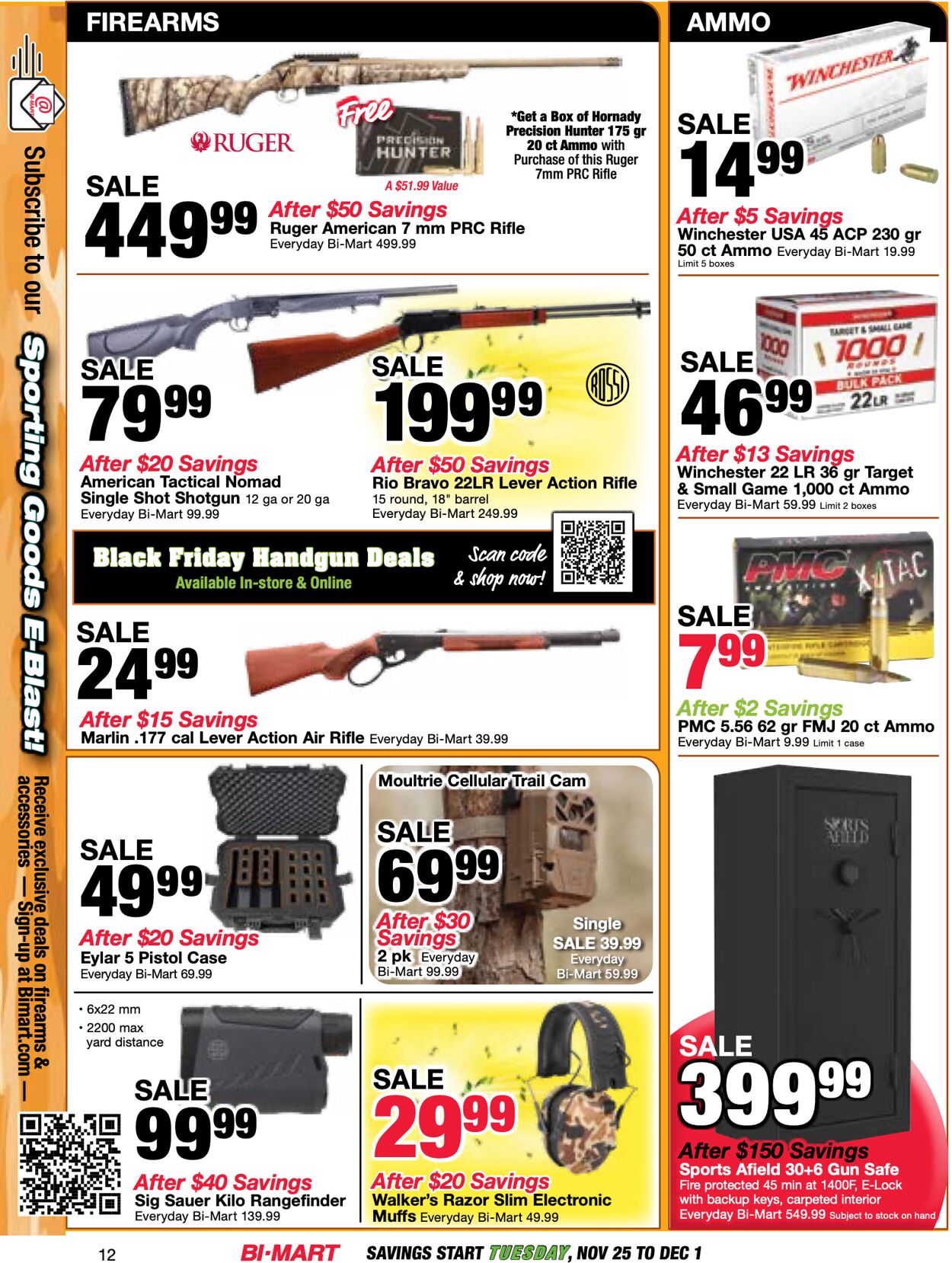 Weekly ad Bi-Mart 11/26/2025 - 12/03/2025