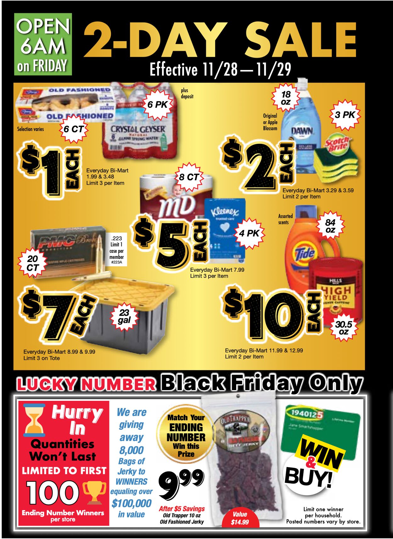 Weekly ad Bi-Mart 11/26/2025 - 12/03/2025