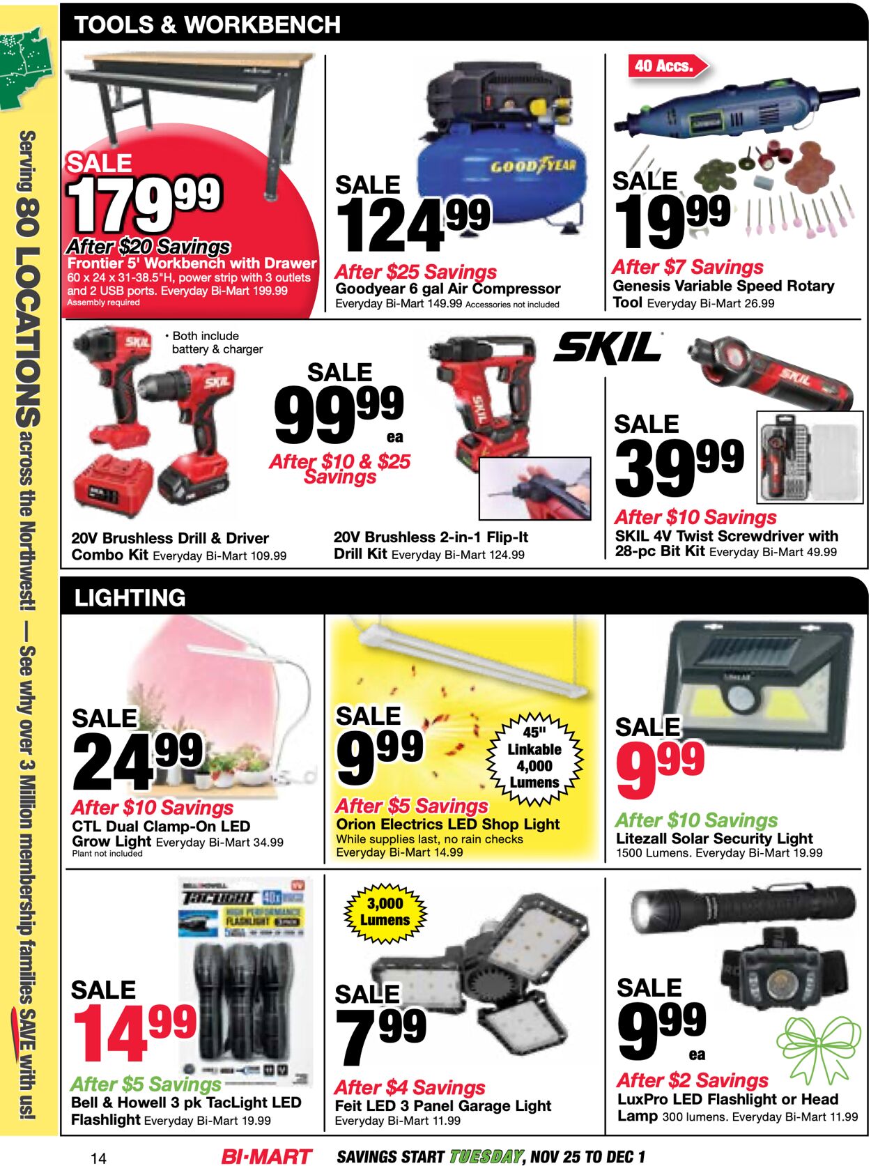 Weekly ad Bi-Mart 11/26/2025 - 12/03/2025