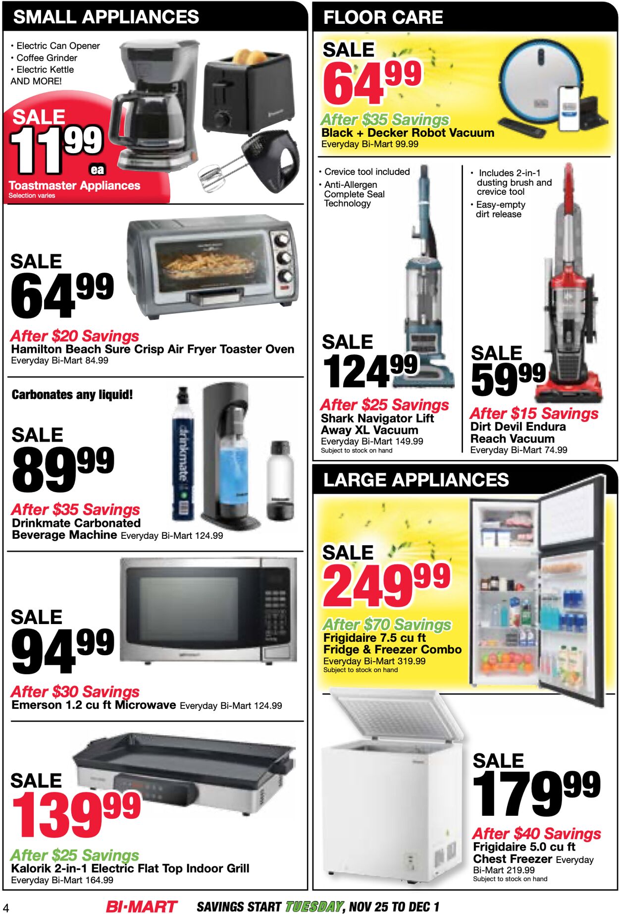 Weekly ad Bi-Mart 11/26/2025 - 12/03/2025
