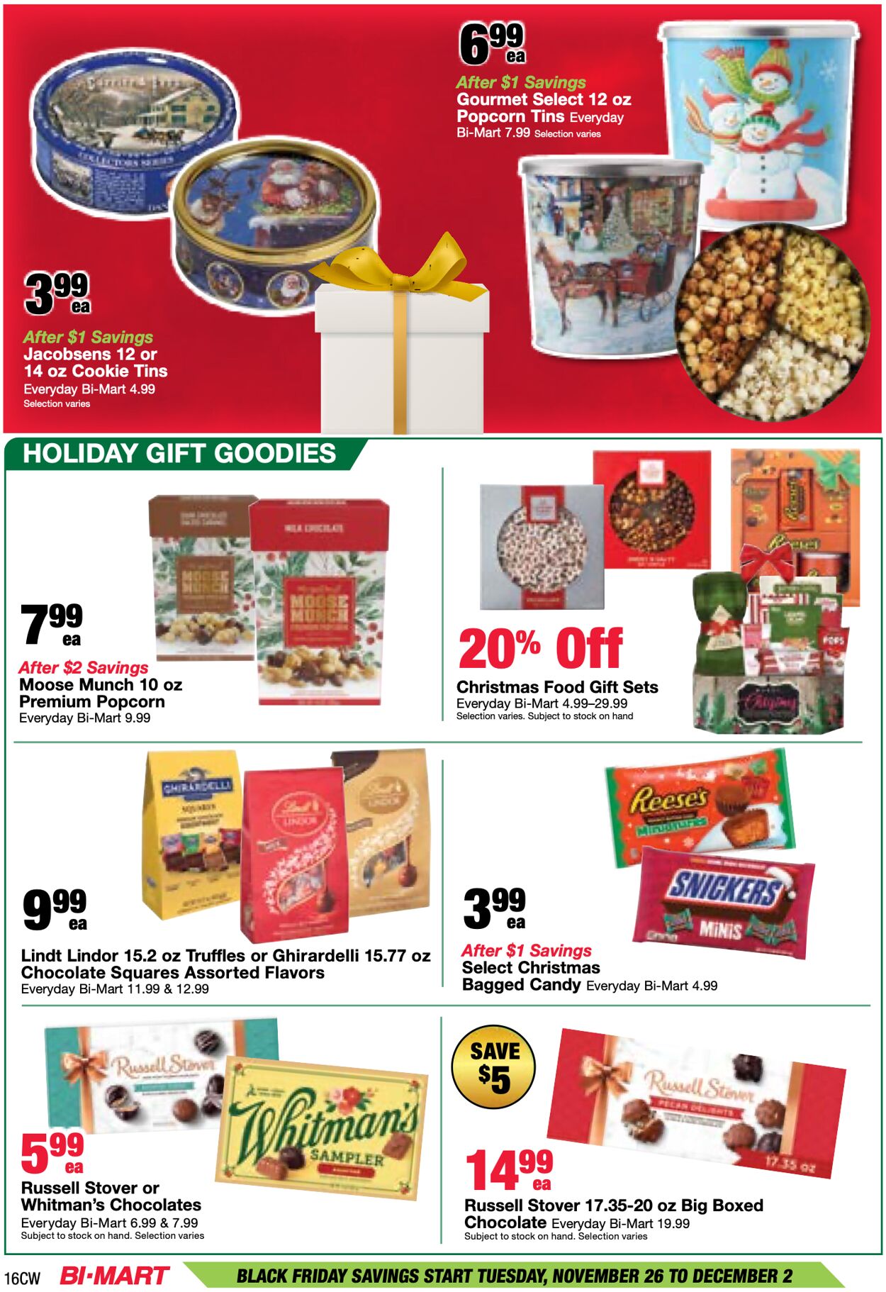 Weekly ad Bi-Mart 11/26/2024 - 12/02/2024