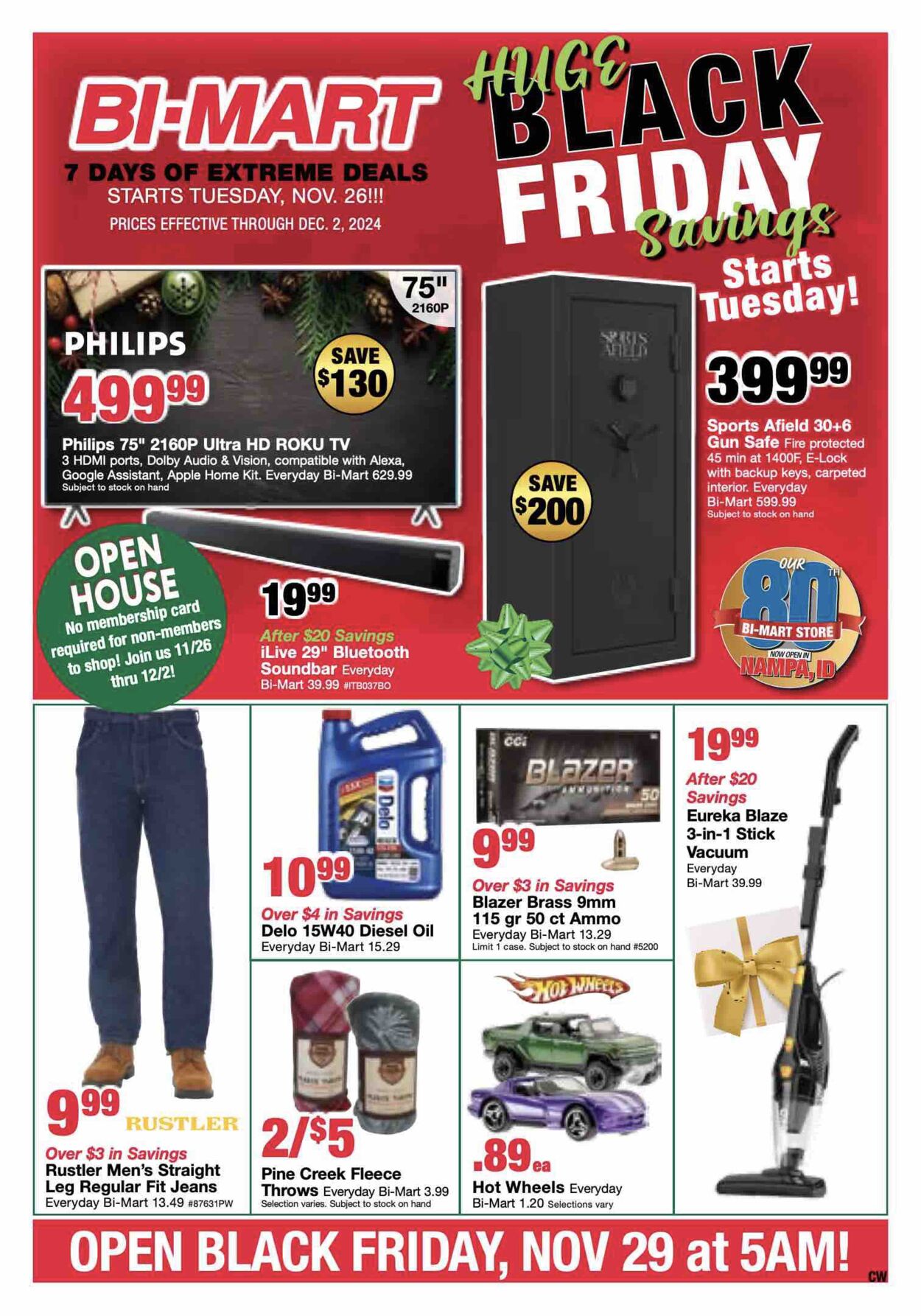 Weekly ad Bi-Mart 11/26/2024 - 12/02/2024