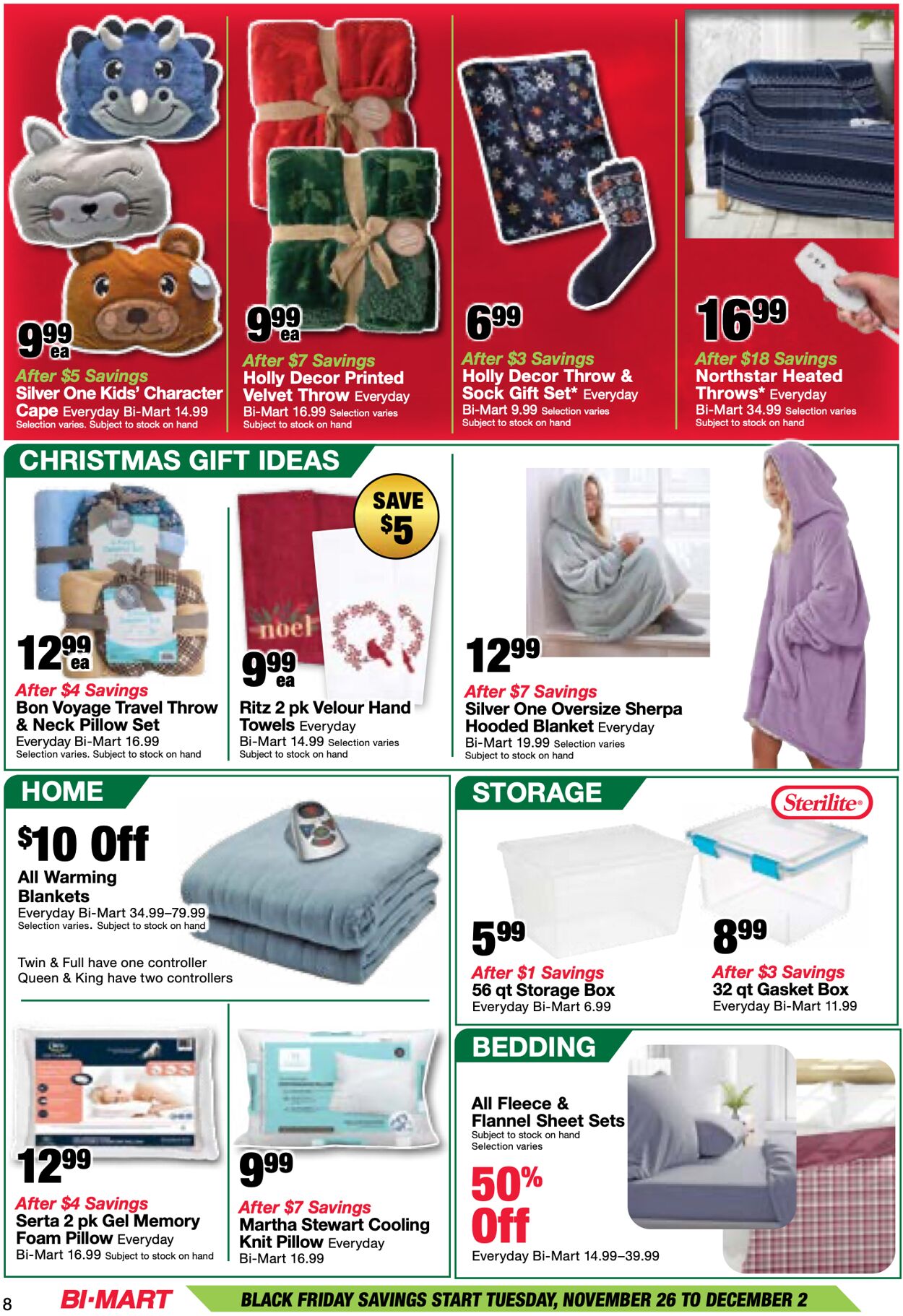 Weekly ad Bi-Mart 11/26/2024 - 12/02/2024