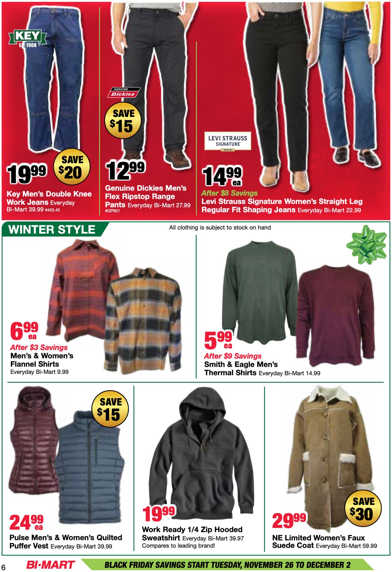 Weekly ad Bi-Mart 11/26/2024 - 12/02/2024